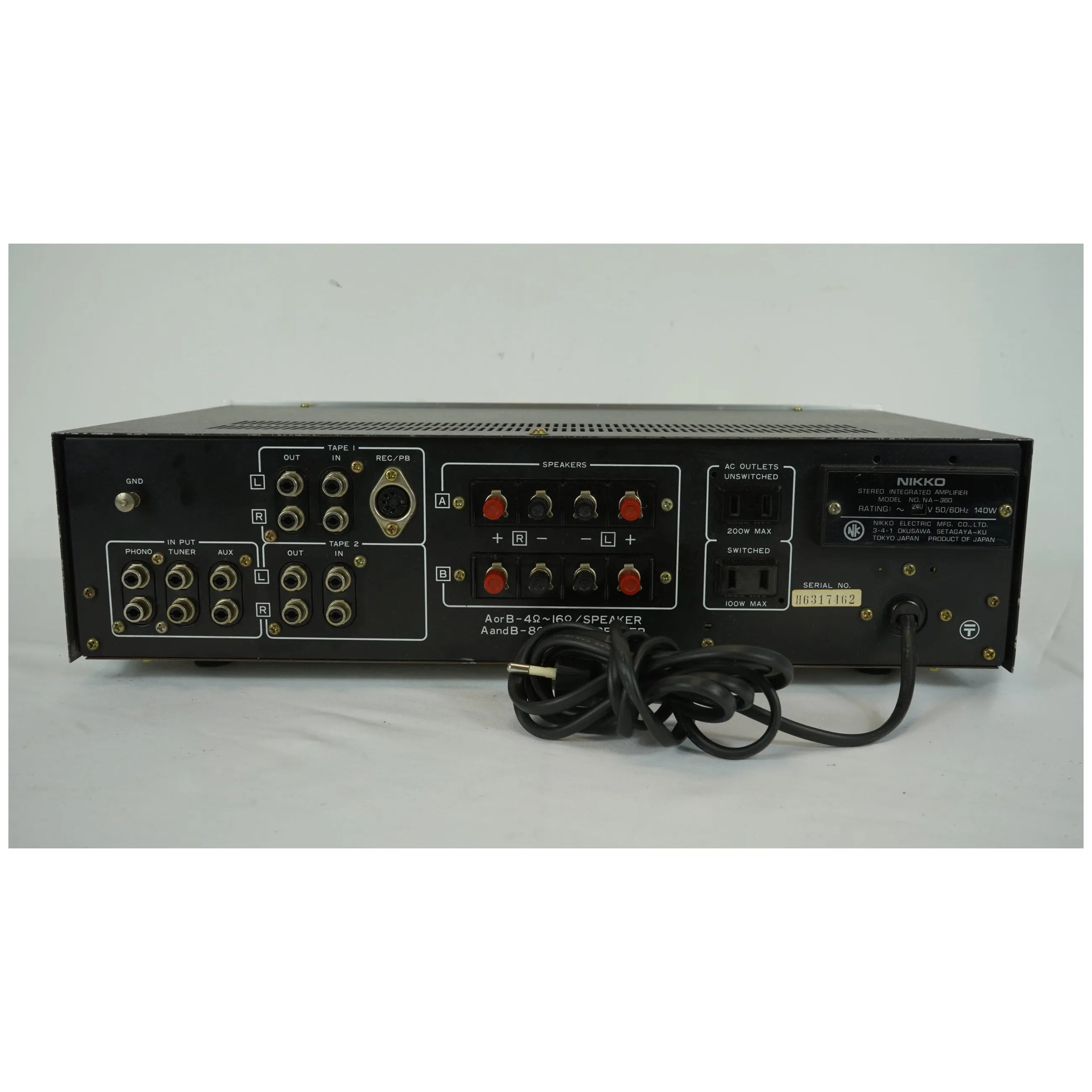 Amplificateur Nikko NA-360