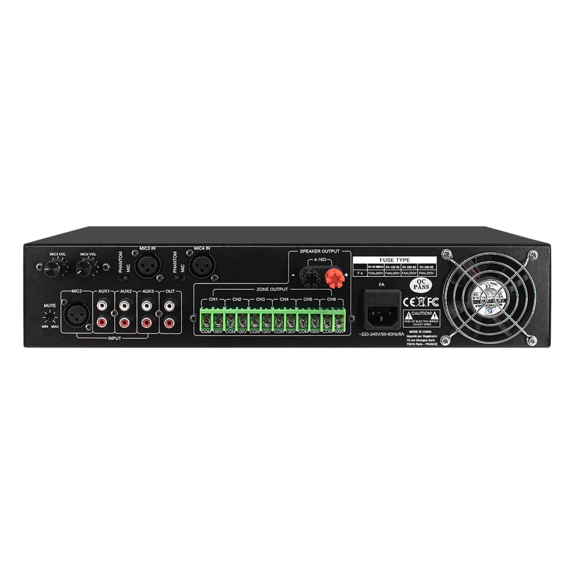 Amplificateur Definitive Audio PA 120 6Z