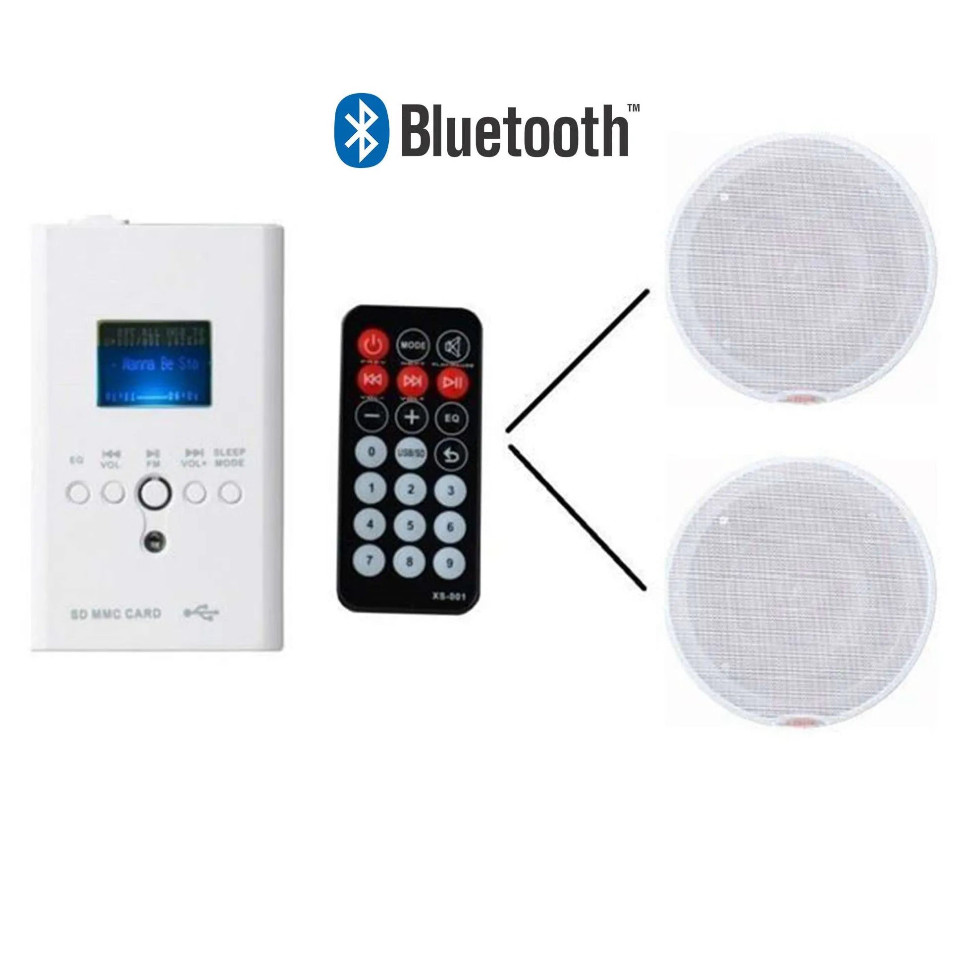 Amplificateur mural AM-215 USB BT 2 x 15 W