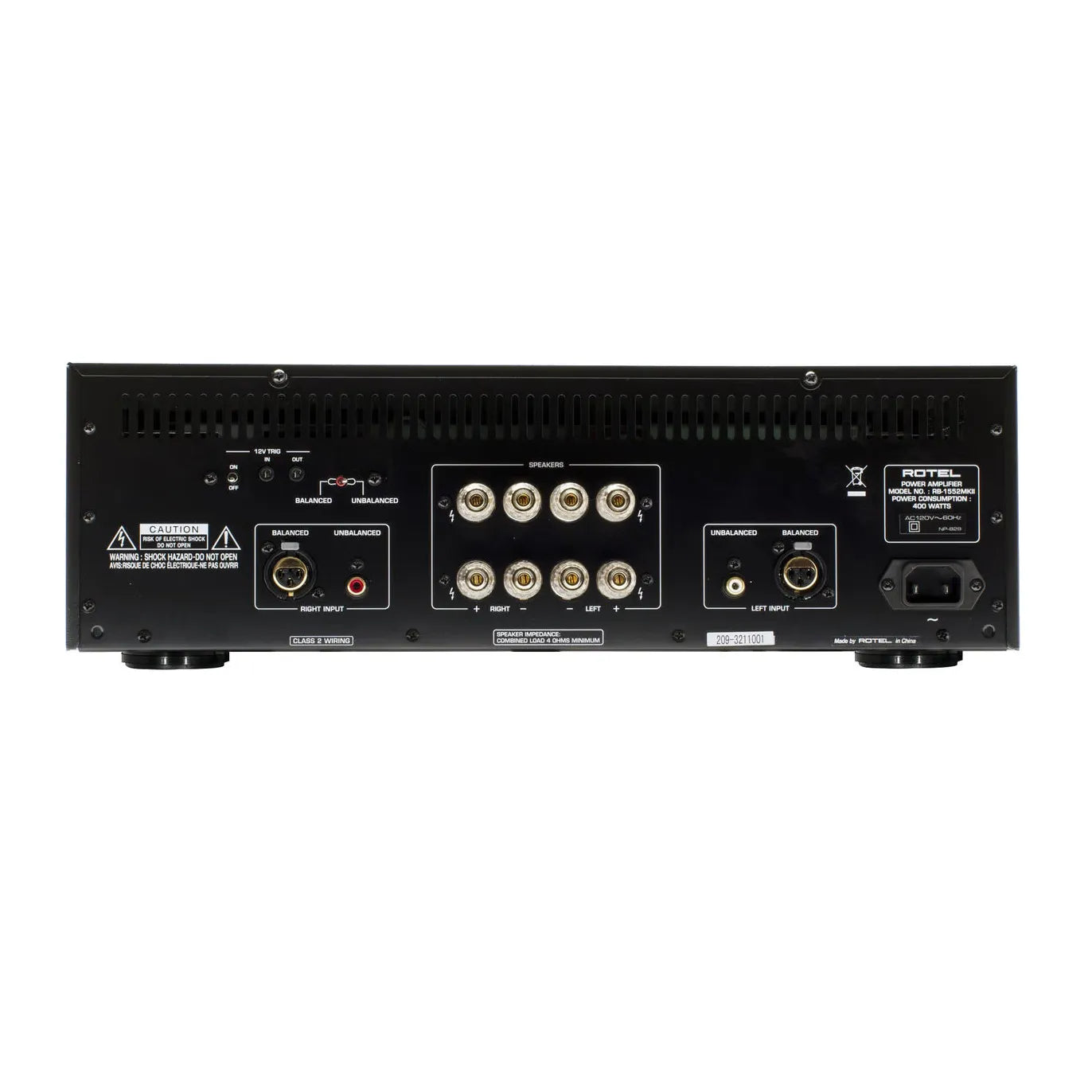 Amplificateur Rotel RB-1552 MKII