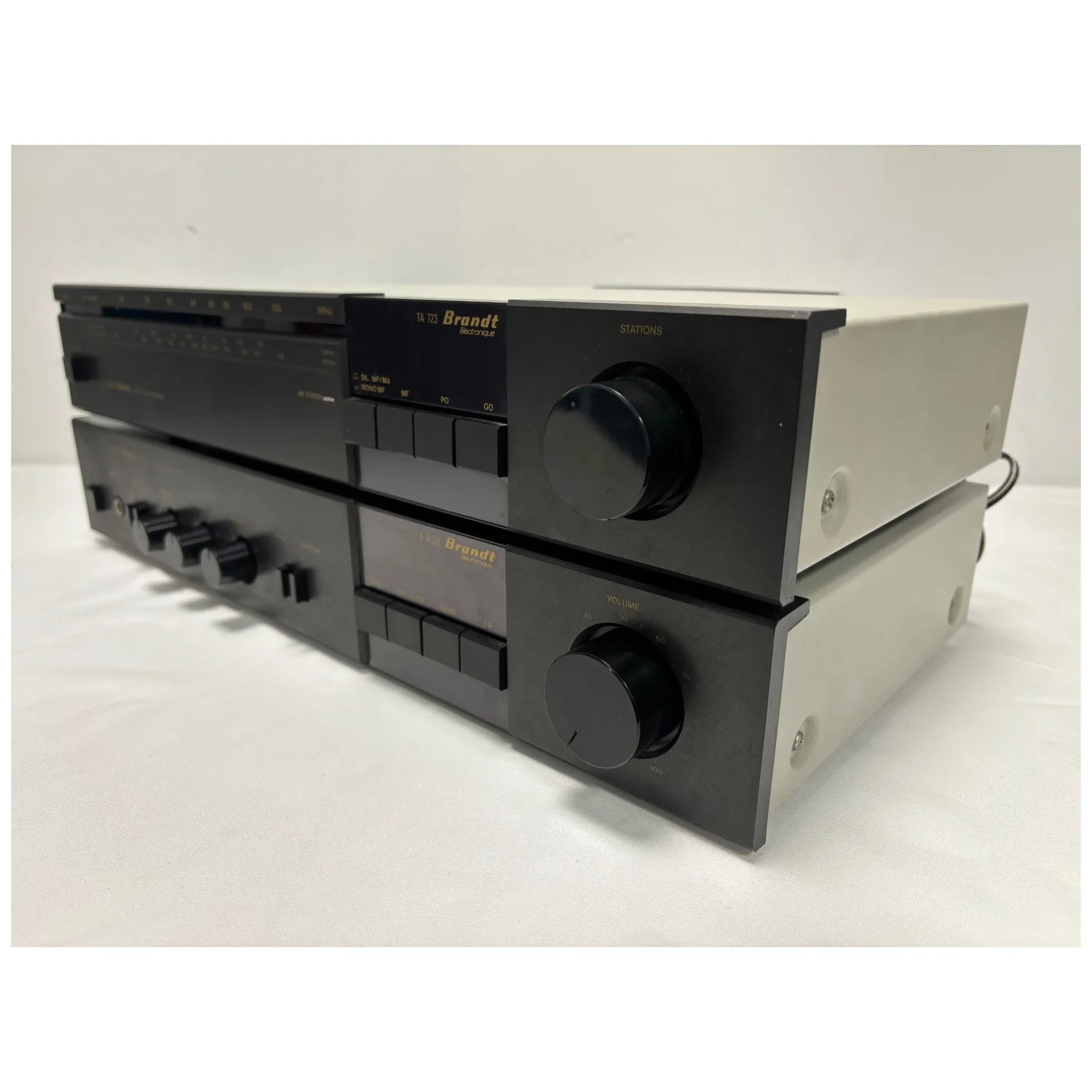 Amplificateur Brandt A4033 + Tuner TA723