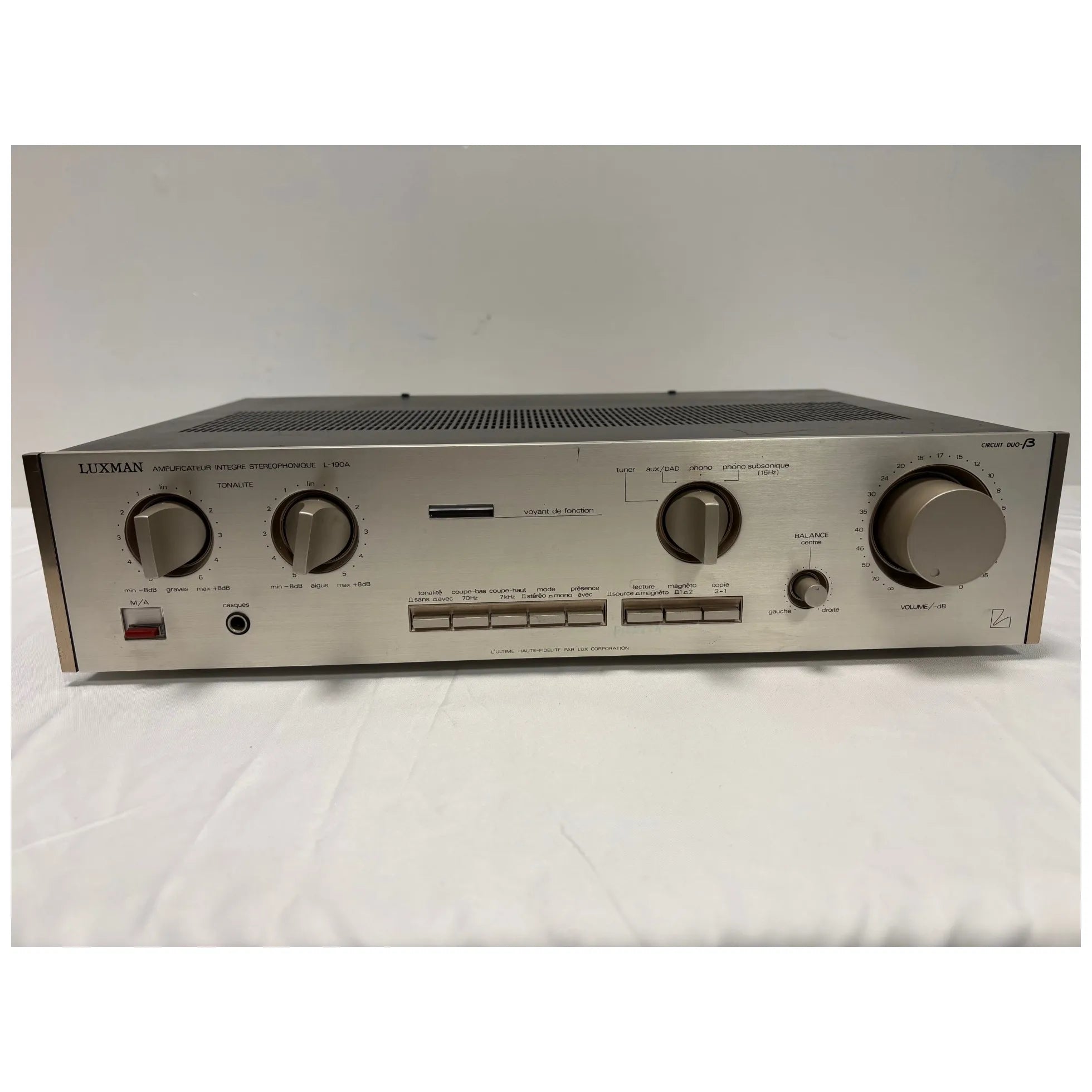 Amplificateur Luxman L-190A