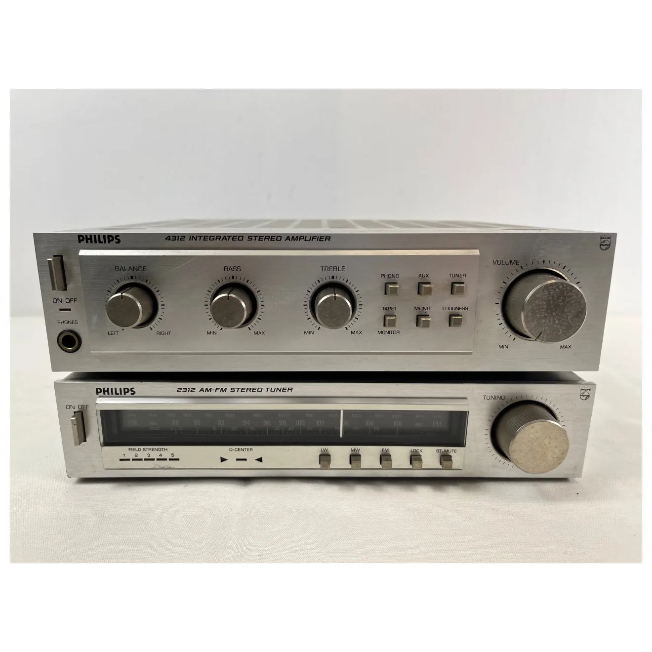 Amplificateur Philips 4312 et tuner 2312