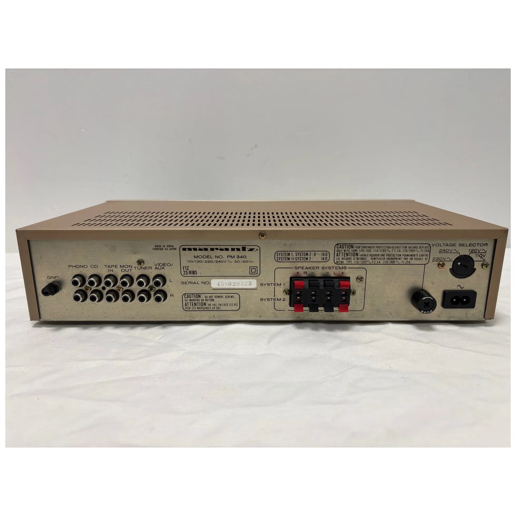 Amplificateur Marantz PM340