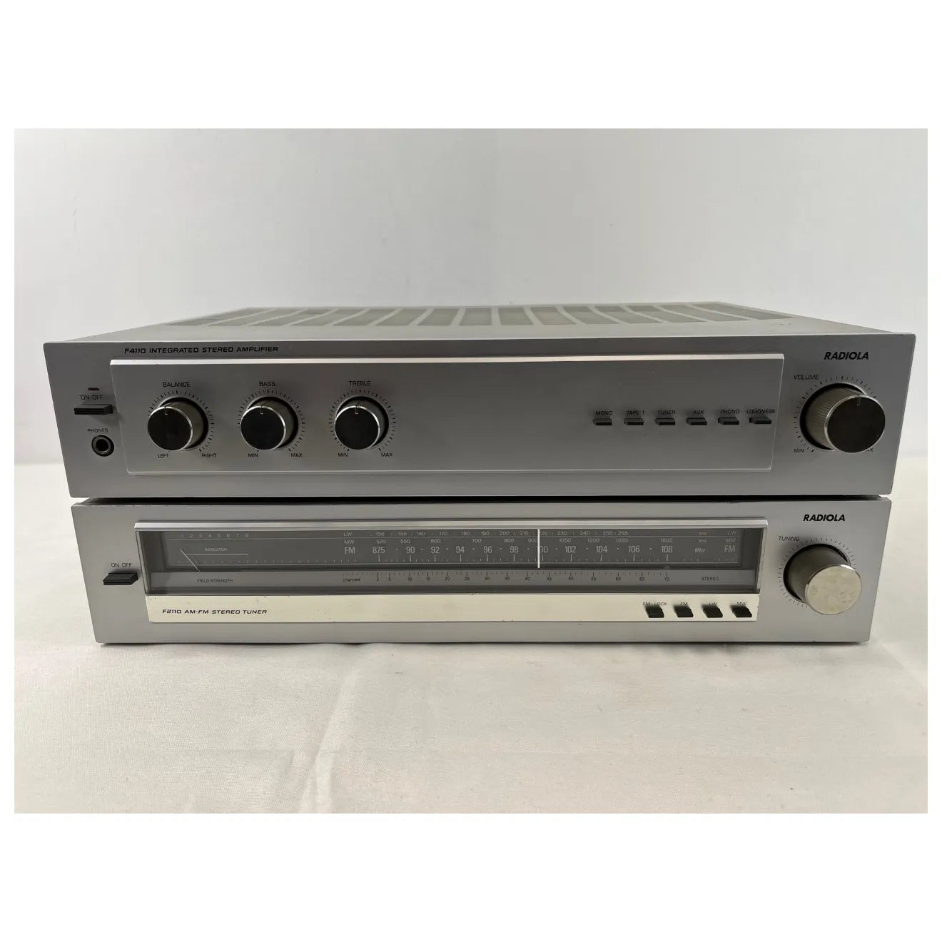 Ampli Radiola F4110 et tuner F2110