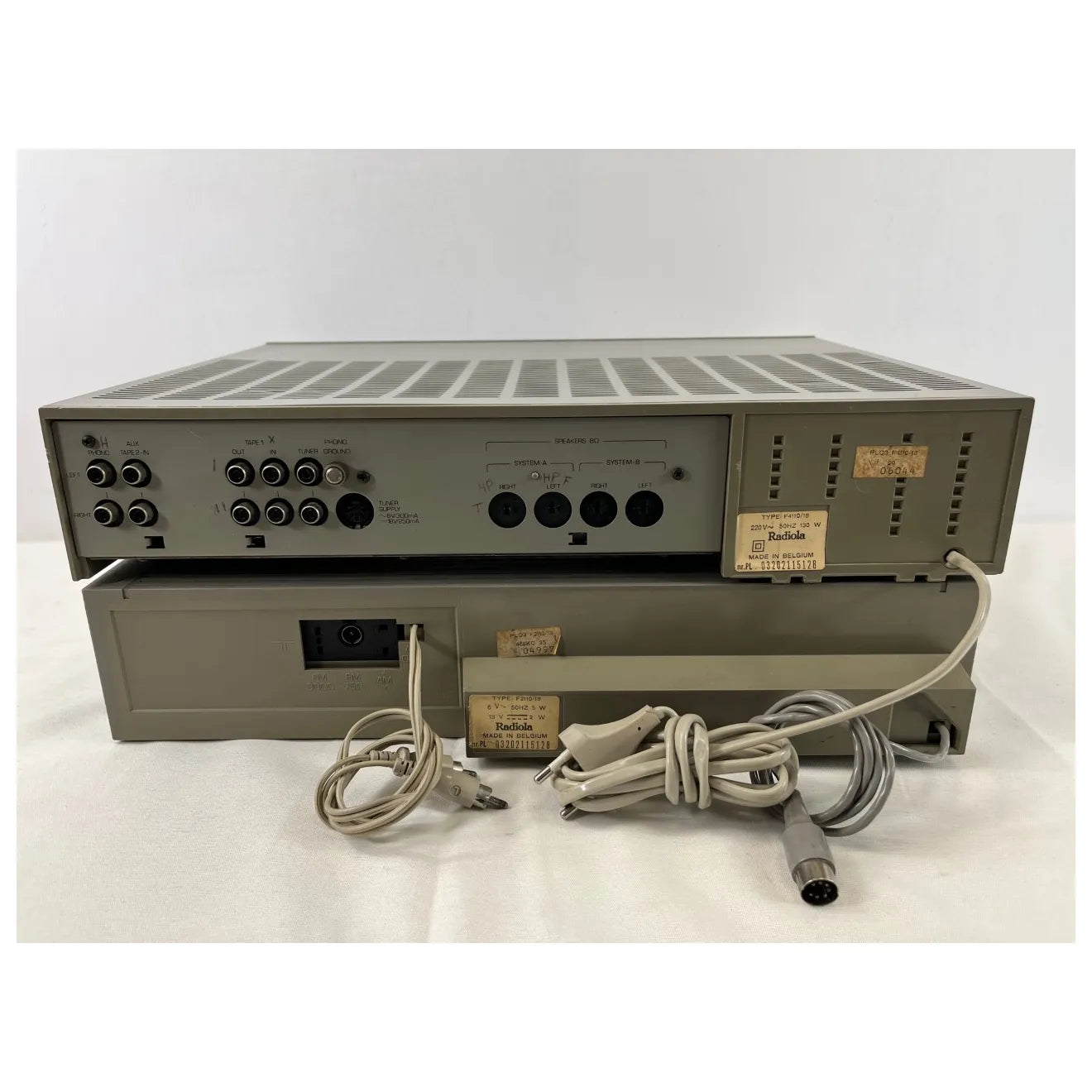 Ampli Radiola F4110 et tuner F2110