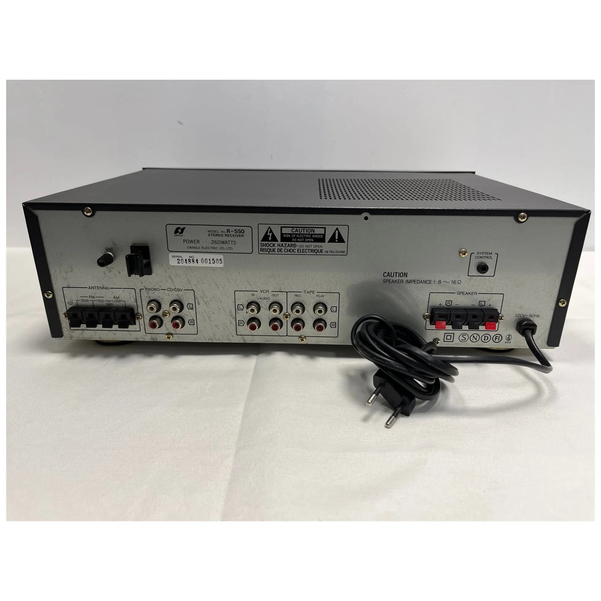 Ampli-tuner Sansui R-550