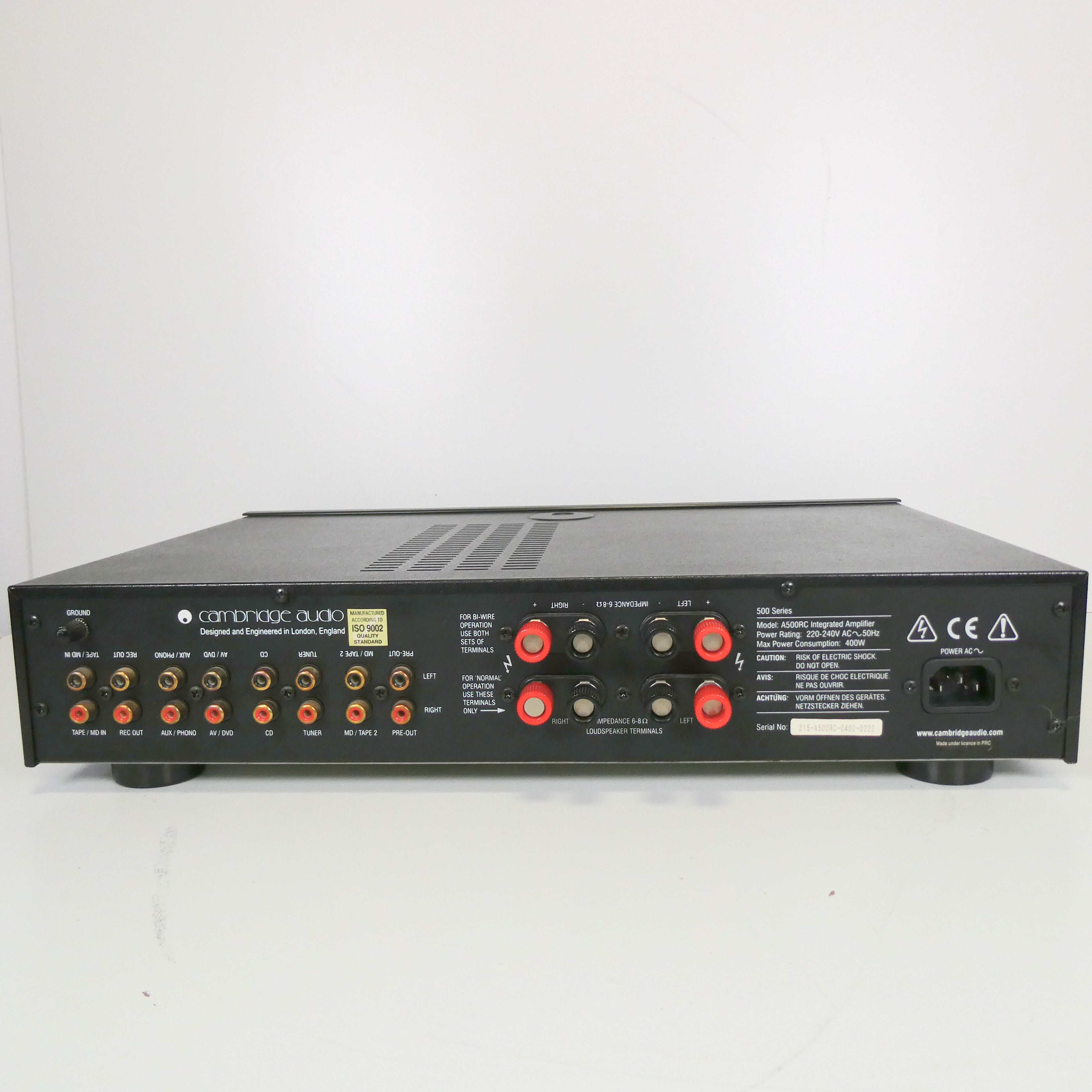 Amplificateur Cambridge Audio A500