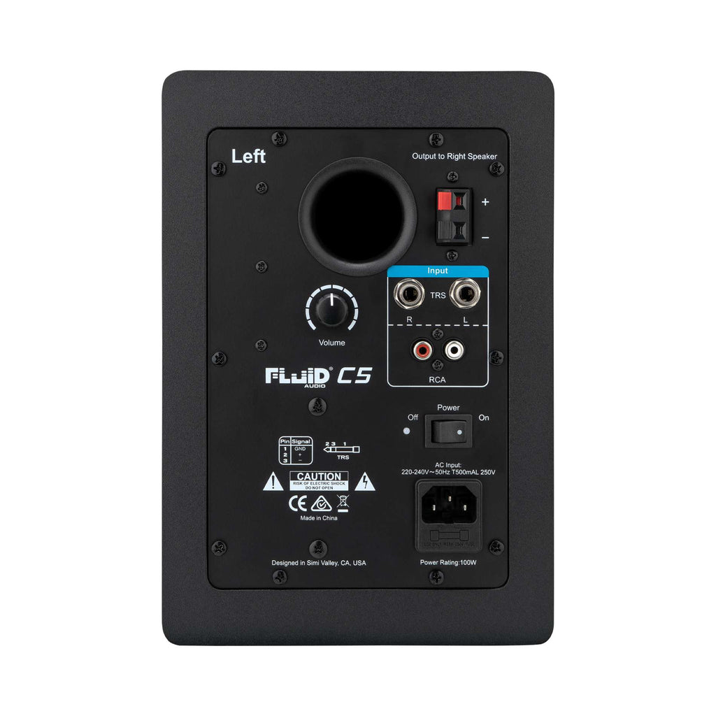 Enceintes de monitoring Fluid Audio C5