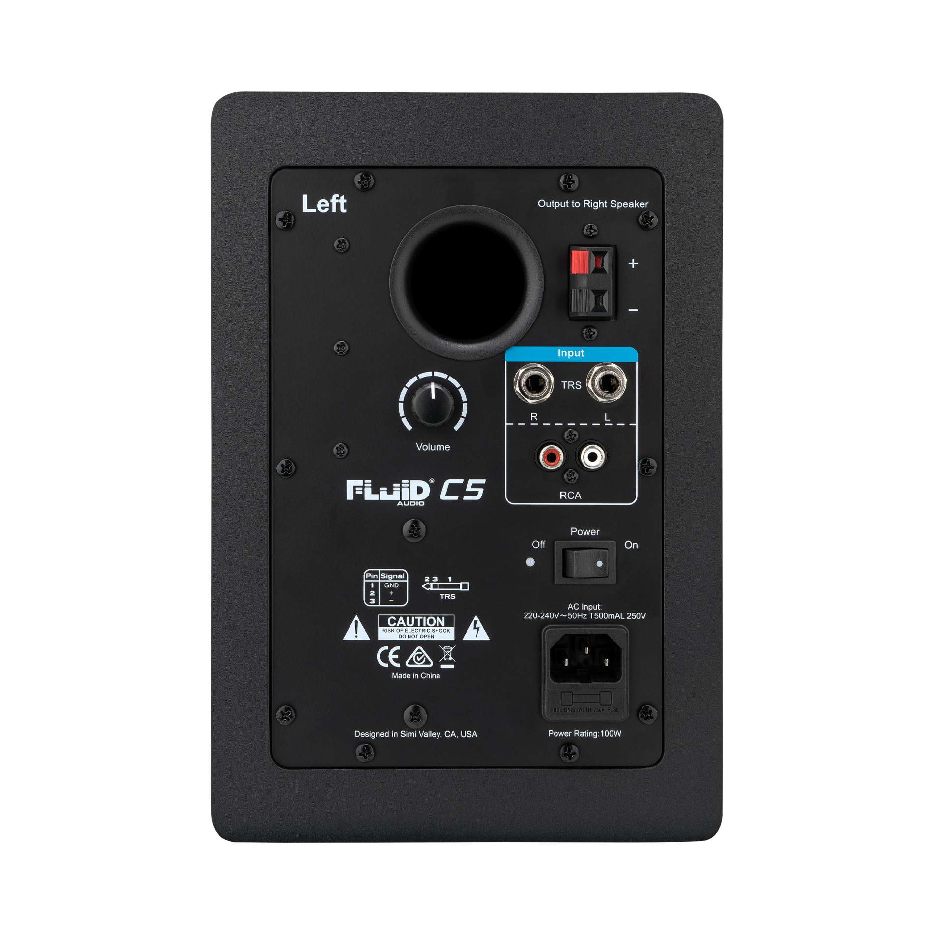 Enceintes de monitoring Fluid Audio C5