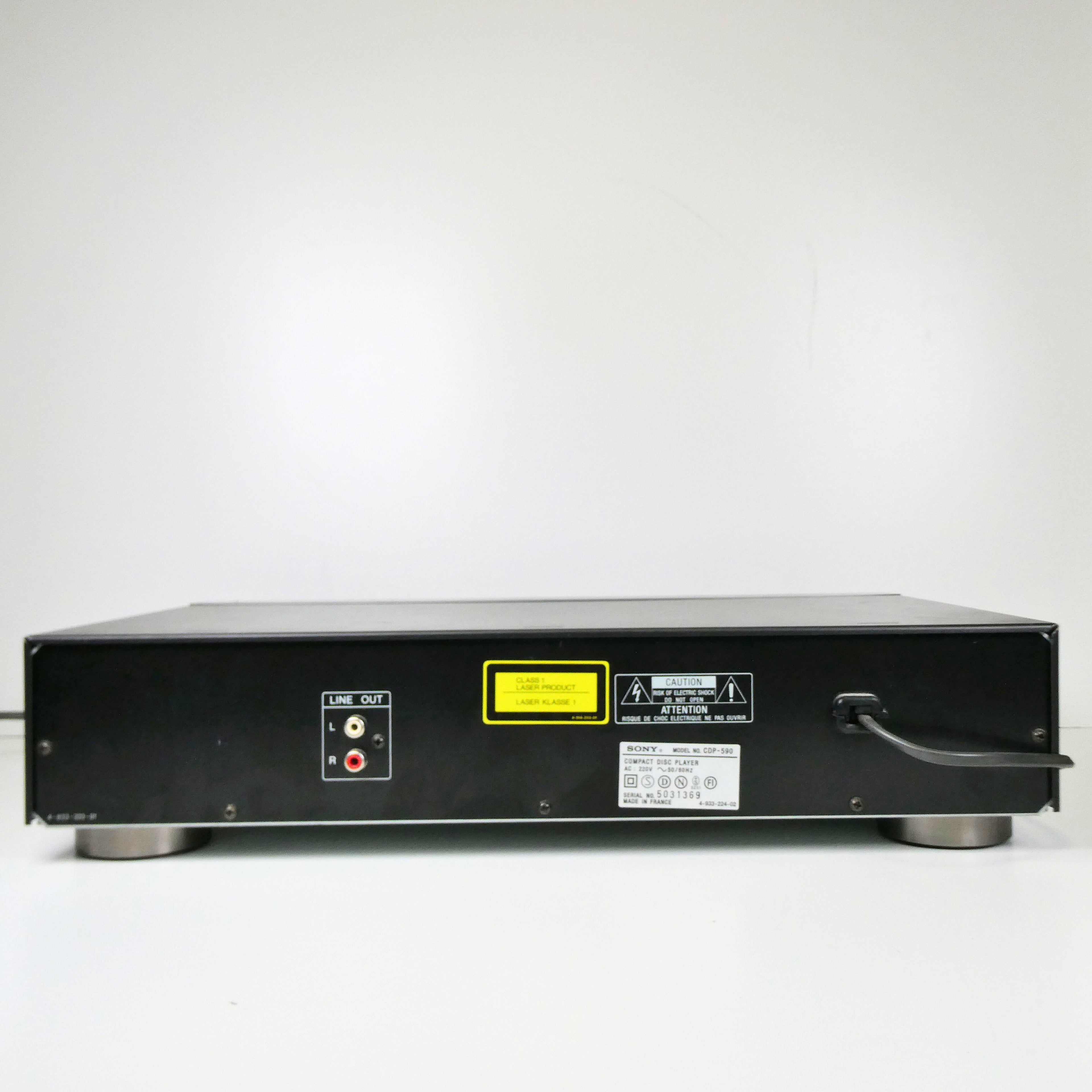 Lecteur CD Sony CDP-590