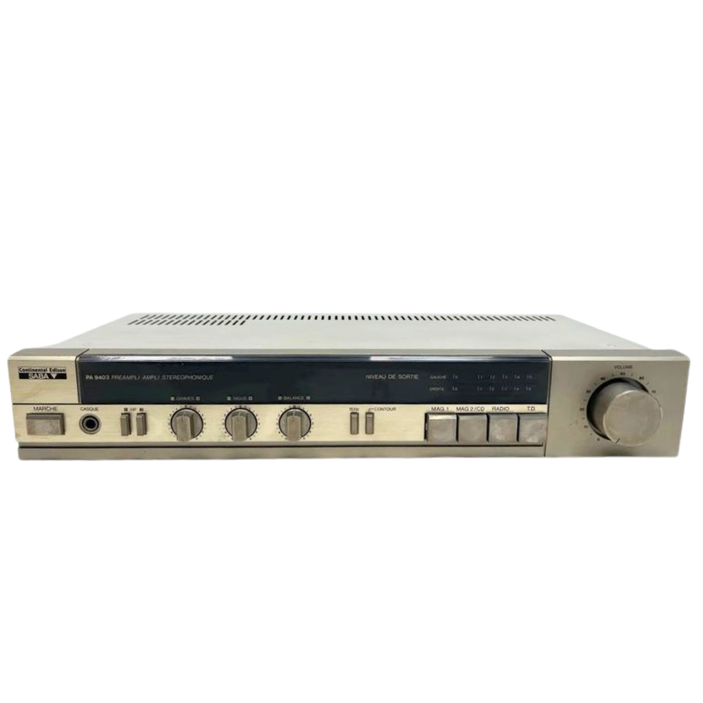 Amplificateur Continental Edison Saba PA9403