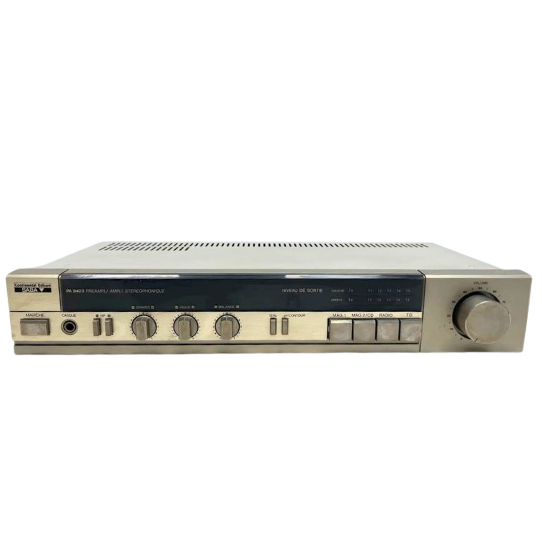 Amplificateur Continental Edison Saba PA9403