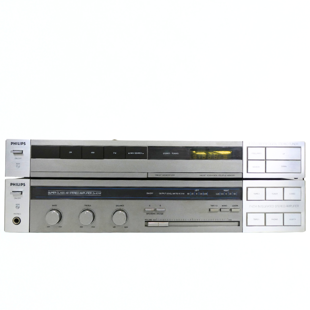 Amplificateur Philips F4234 + Tuner F2233