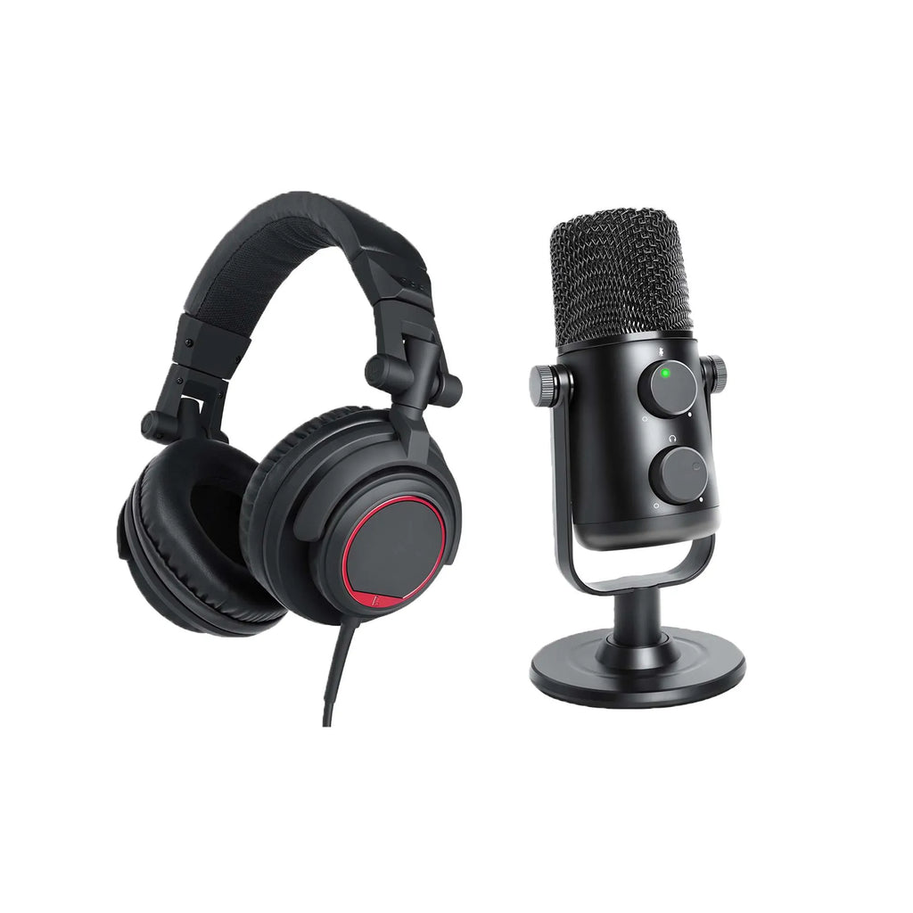 Pack micro + casque Power Studio Vibe Podcast Bundle