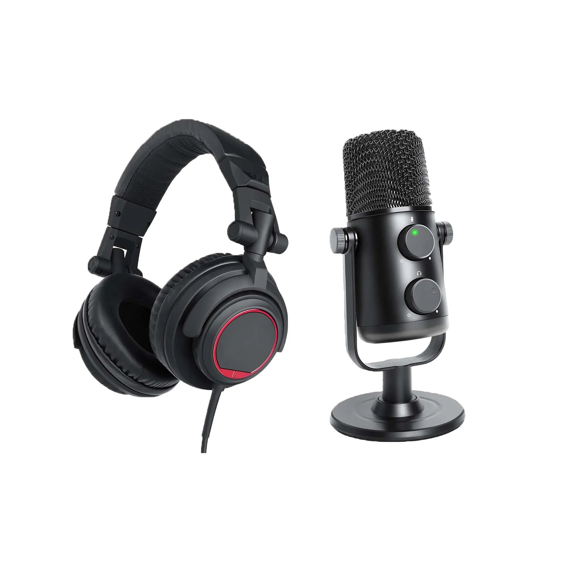 Pack micro + casque Power Studio Vibe Podcast Bundle