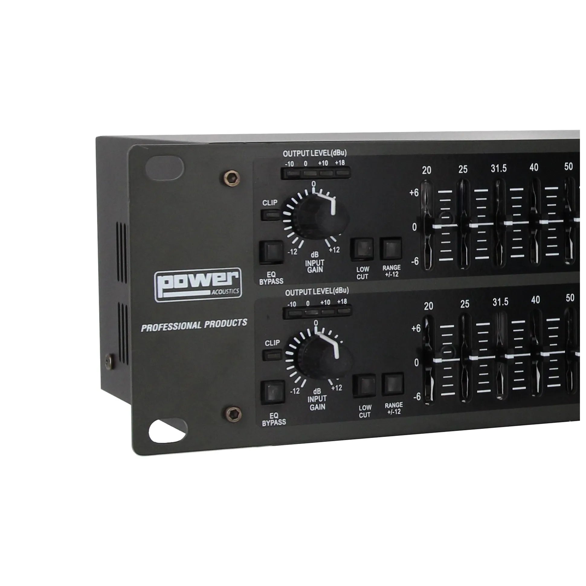 Égaliseur Power Acoustics EQ-231 2×31 bandes