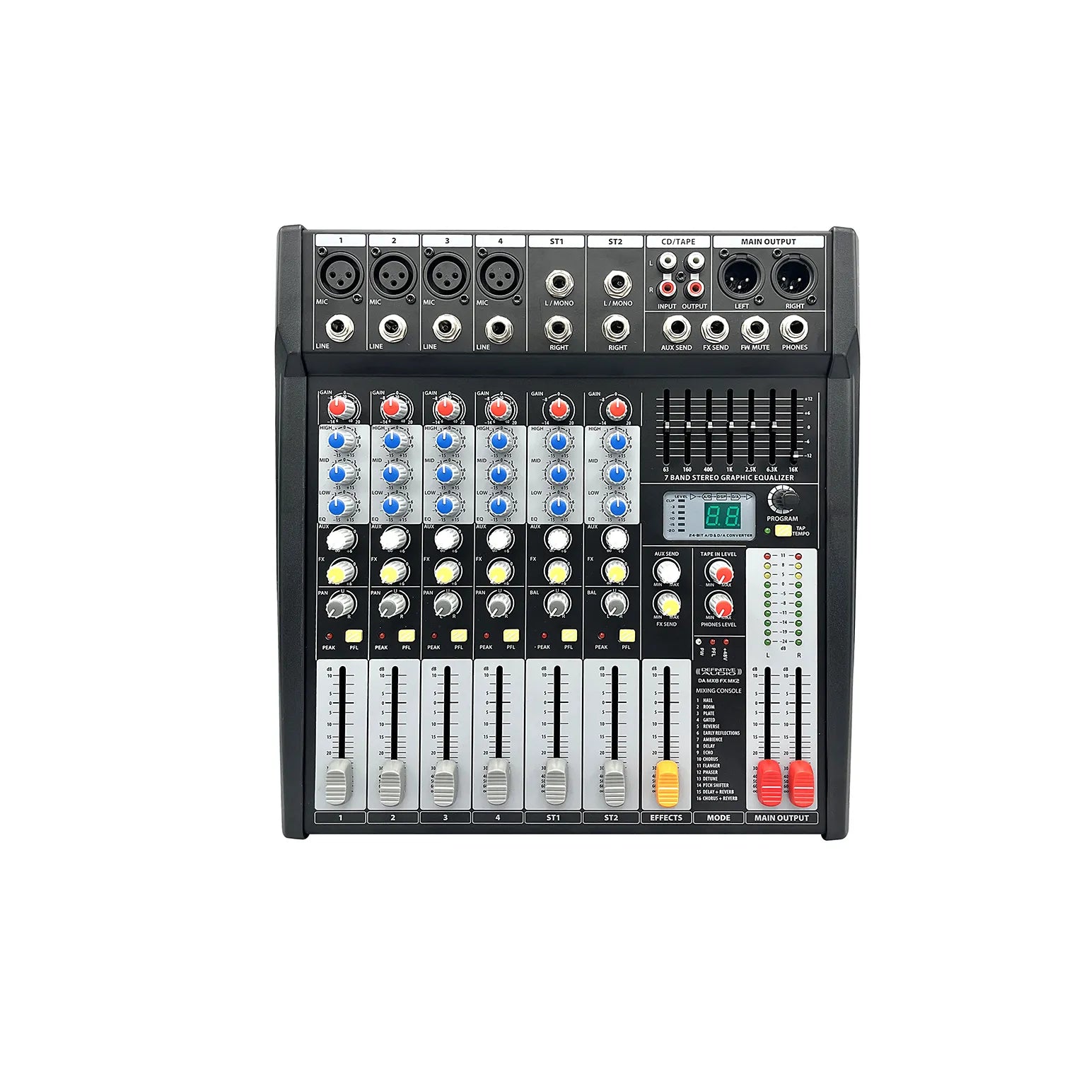 Mixeur Definitive Audio DA-MX8-FX2