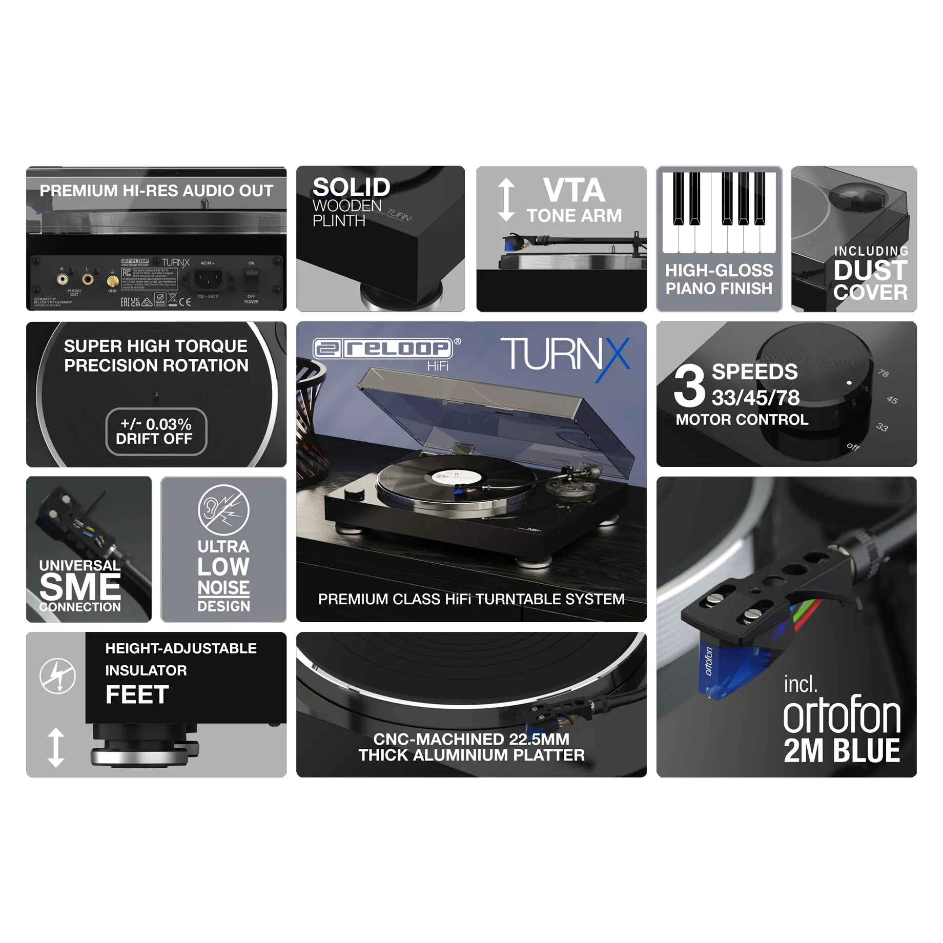 Platine vinyle Reloop Turn X