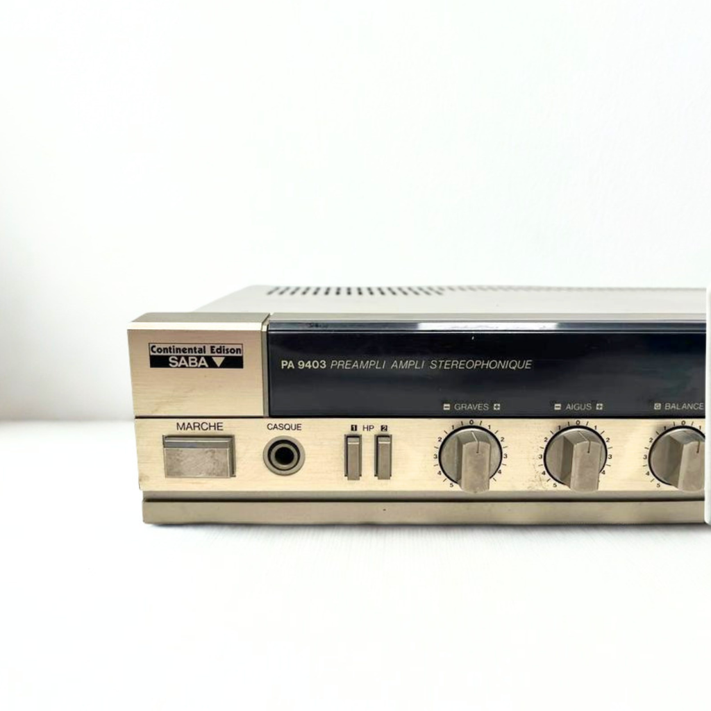 Amplificateur Continental Edison Saba PA9403
