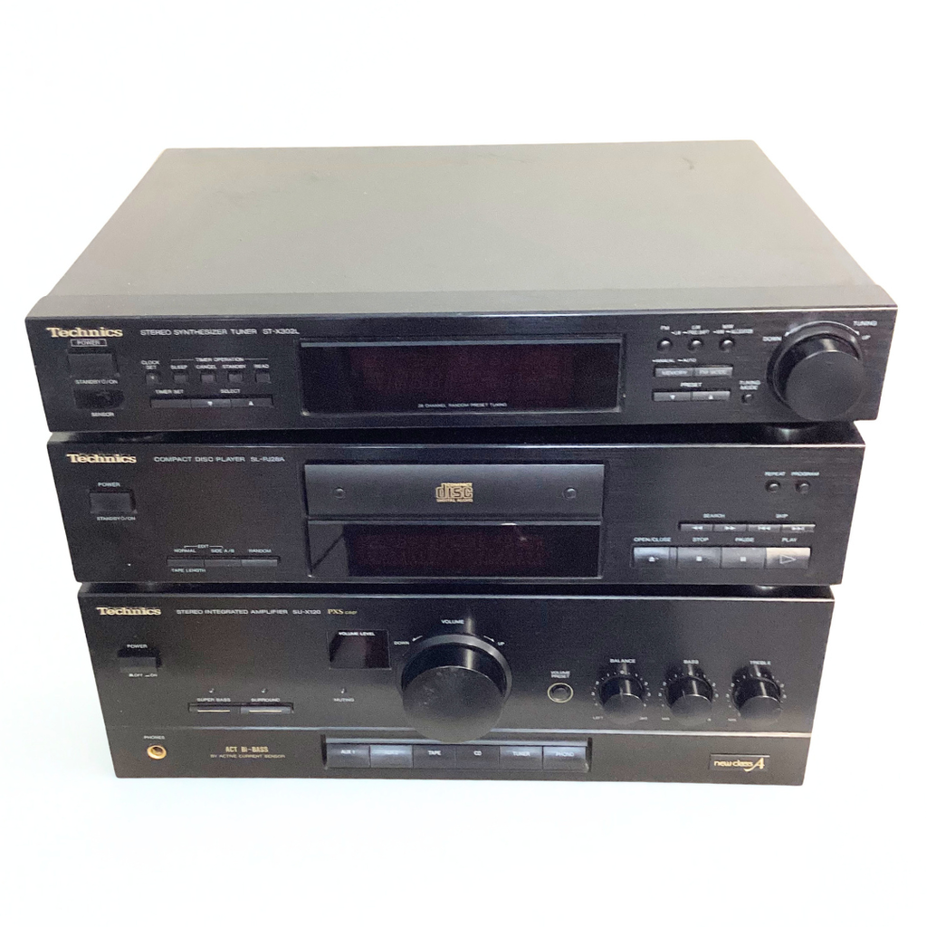 Mini-Chaîne Technics SU-X120 + SL-PJ28A + ST-X302L