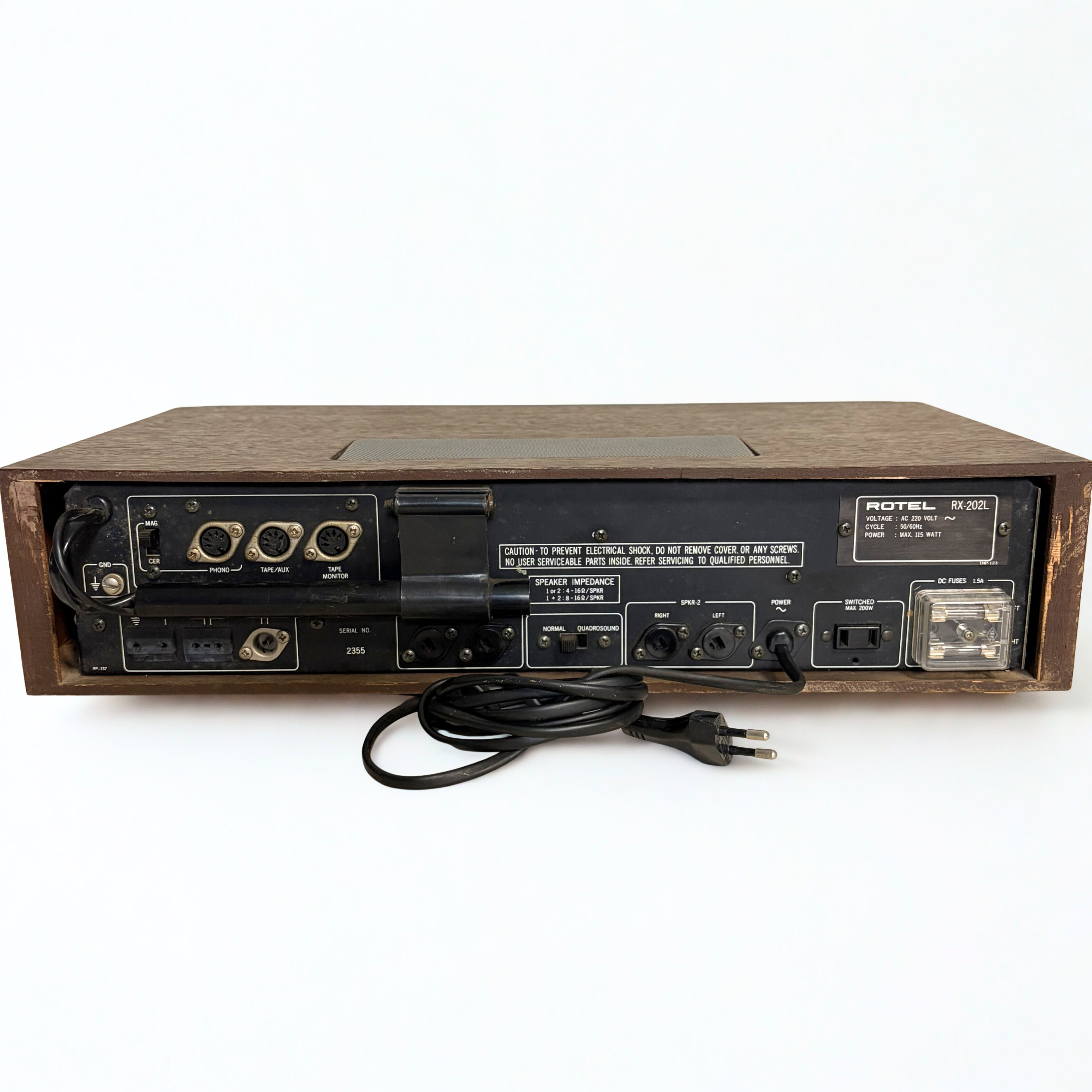 Ampli Tuner Rotel RX-202L