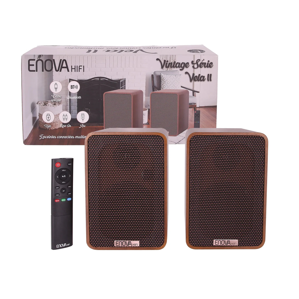 Enceintes Actives Bluetooth Enova VELA II