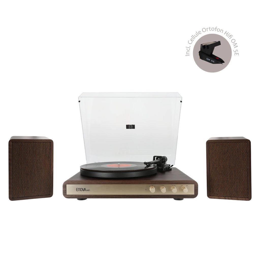 Pack Platine Vintage Hi-Fi + Enceintes Enova Vela VP2