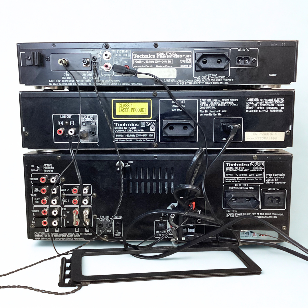 Mini-Chaîne Technics SU-X120 + SL-PJ28A + ST-X302L