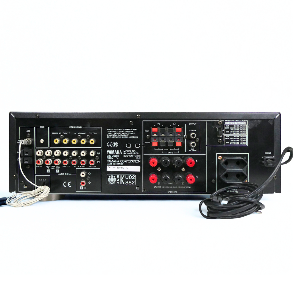 Ampli-Tuner Audio/Vidéo Yamaha RX-V492RDS