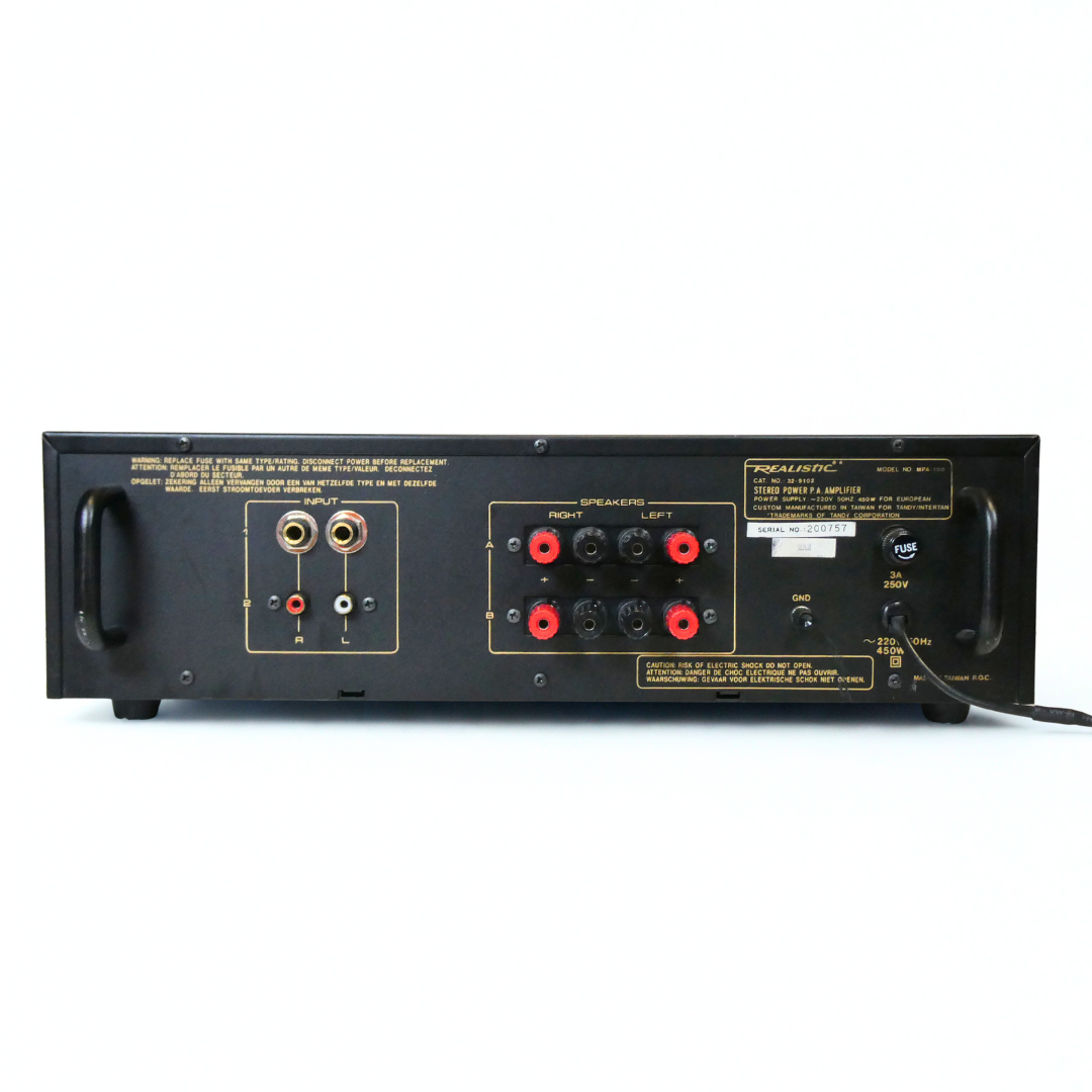 Amplificateur Realistic MPA-100
