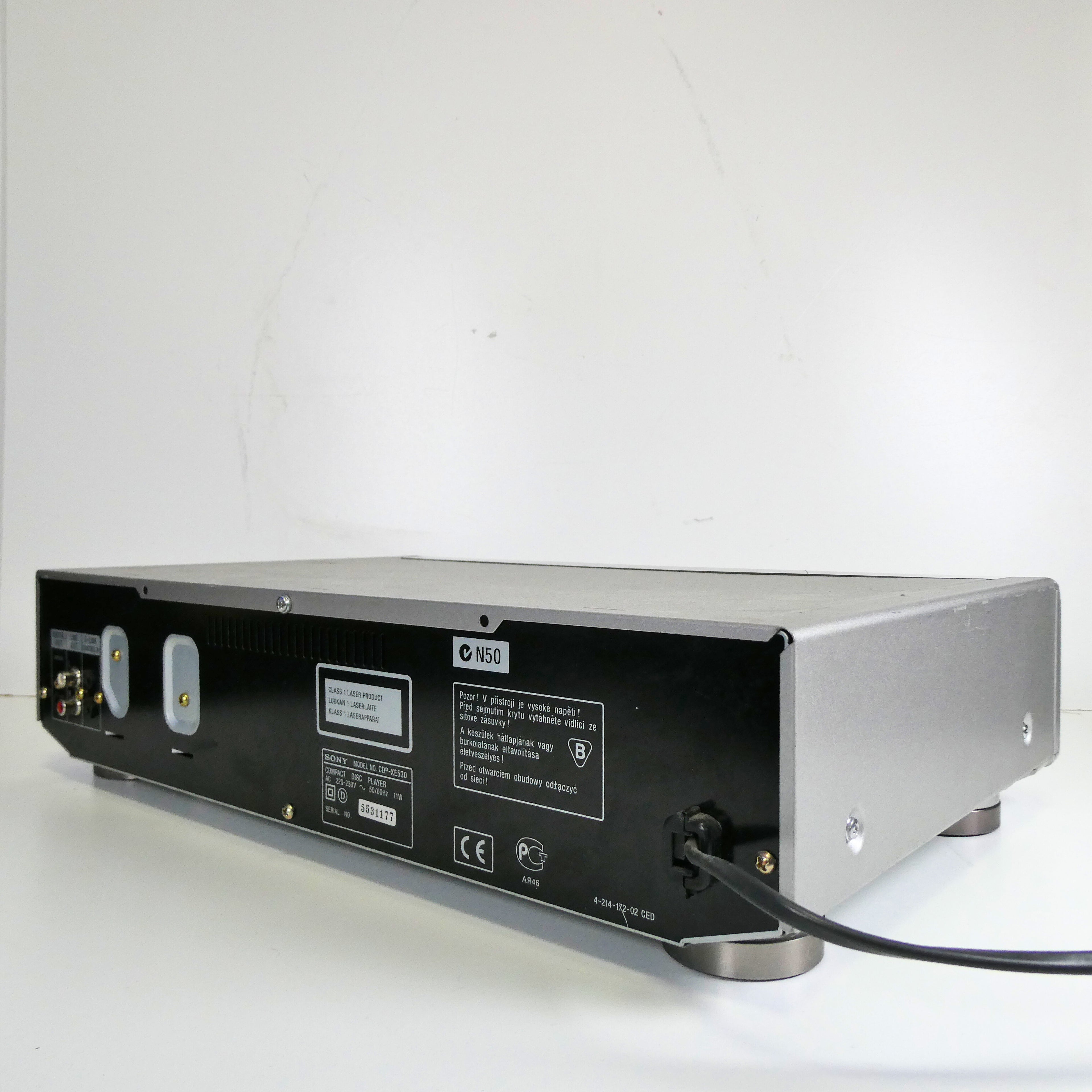 Lecteur CD Sony CDP-XE530