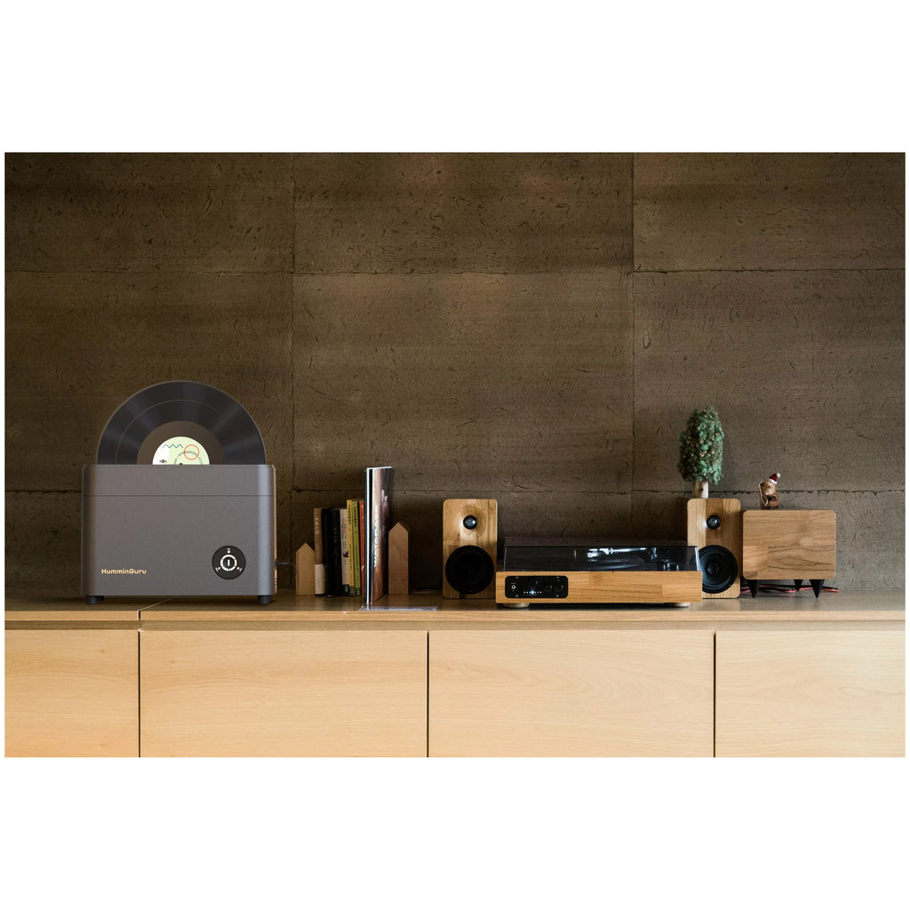 Machine à laver vinyles HumminGuru Ultrasonic HG01 + Kit d’entretien offert