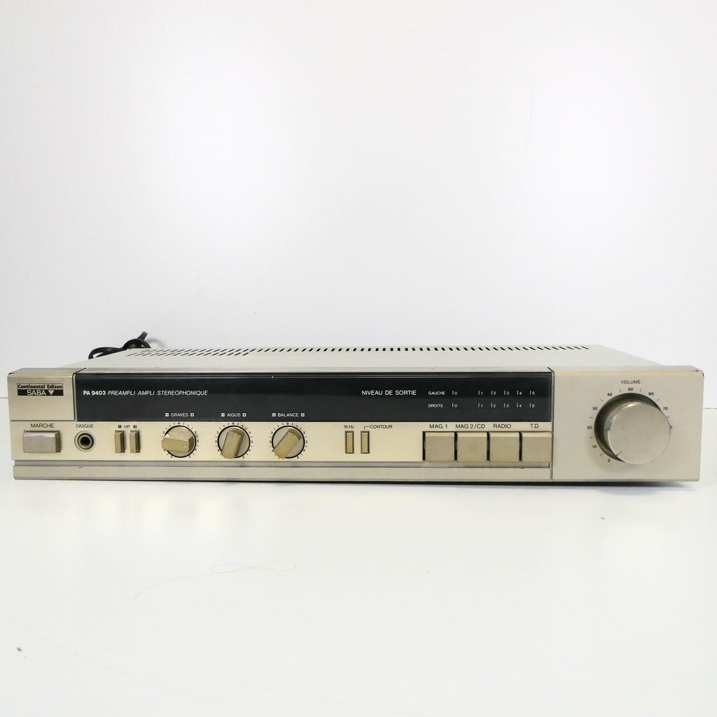 Amplificateur Continental Edison PA 9403