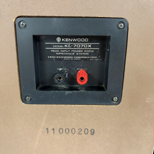 Enceintes Kenwood KL-7070X