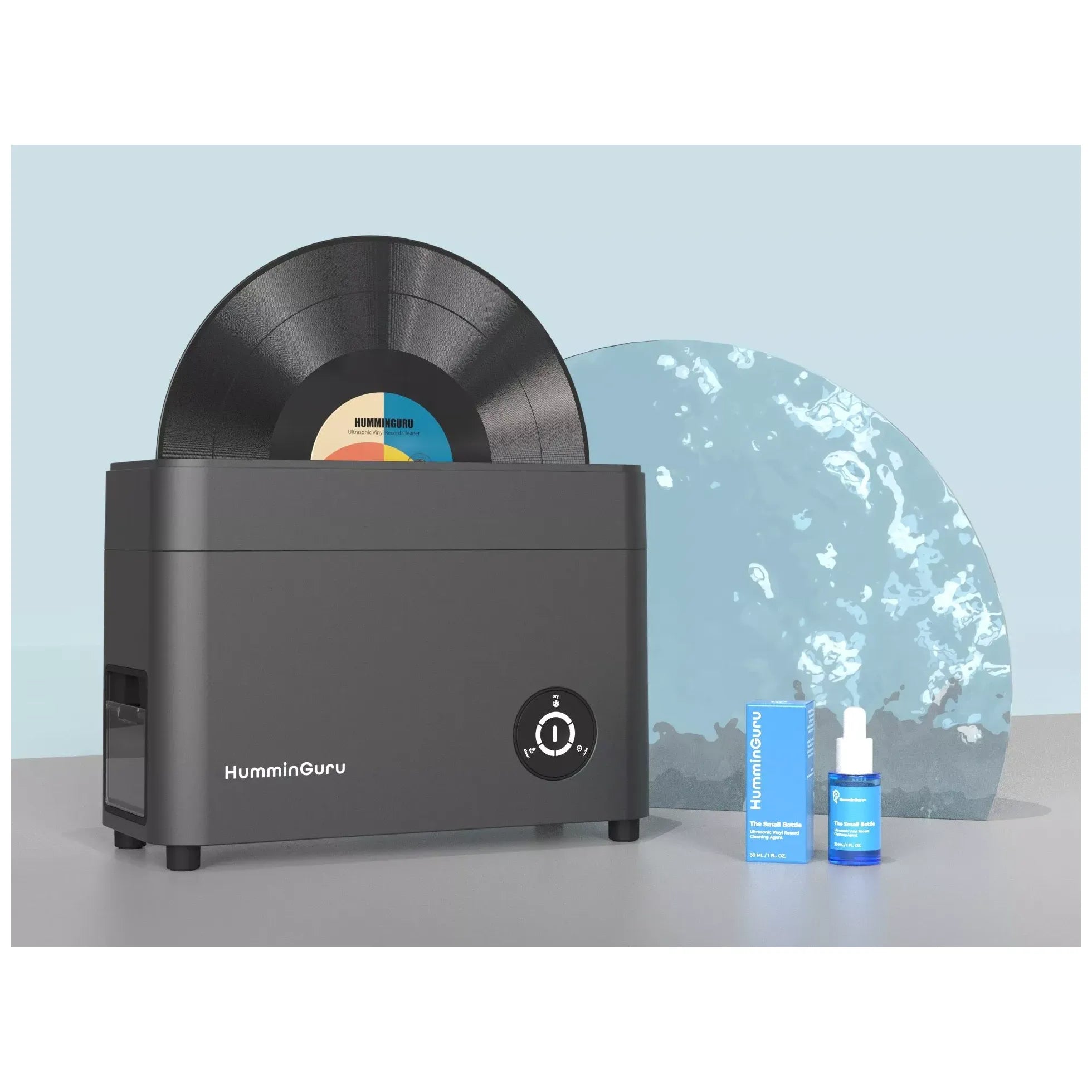 Machine à laver vinyles HumminGuru Ultrasonic HG01 + Kit d’entretien offert