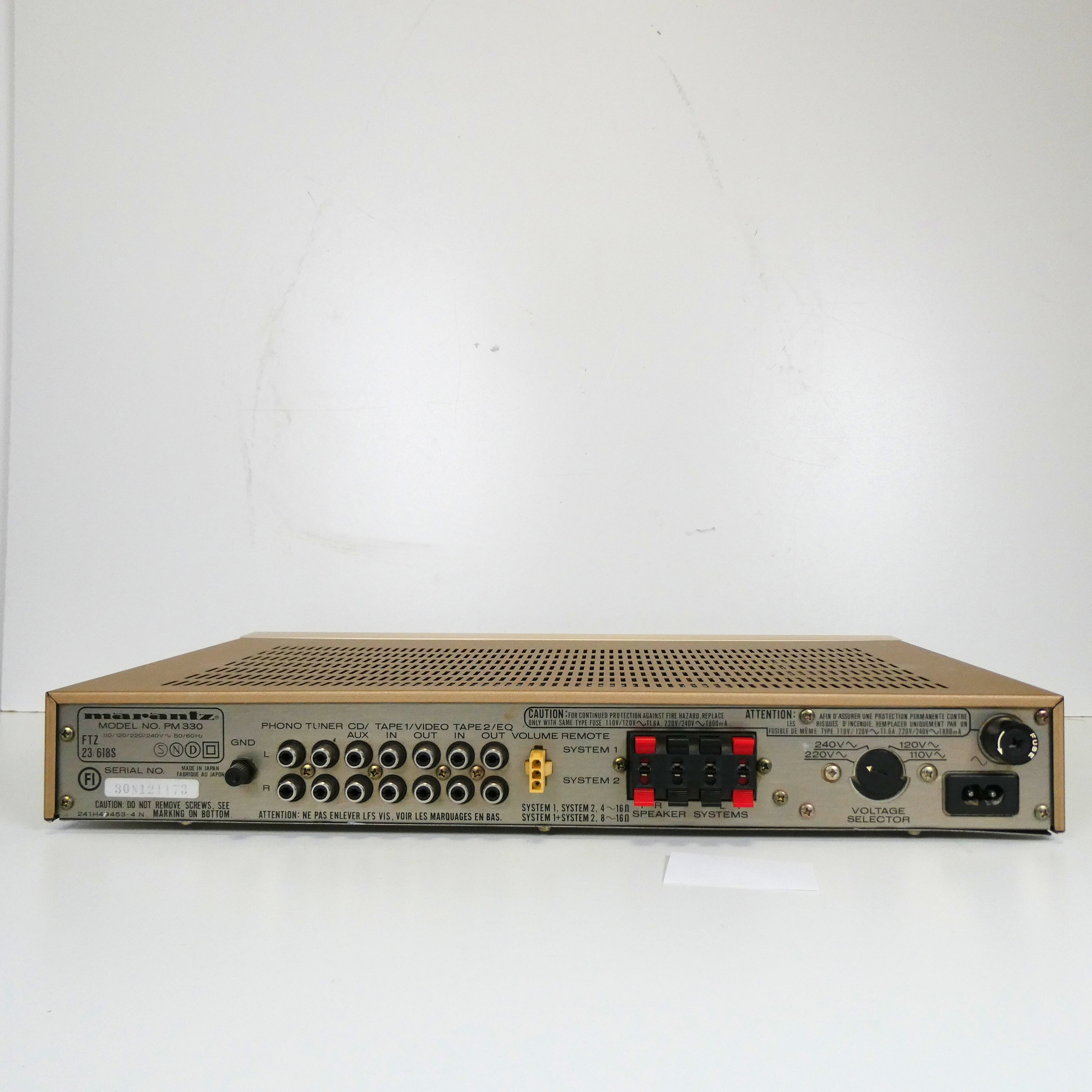 Amplificateur Marantz PM 330