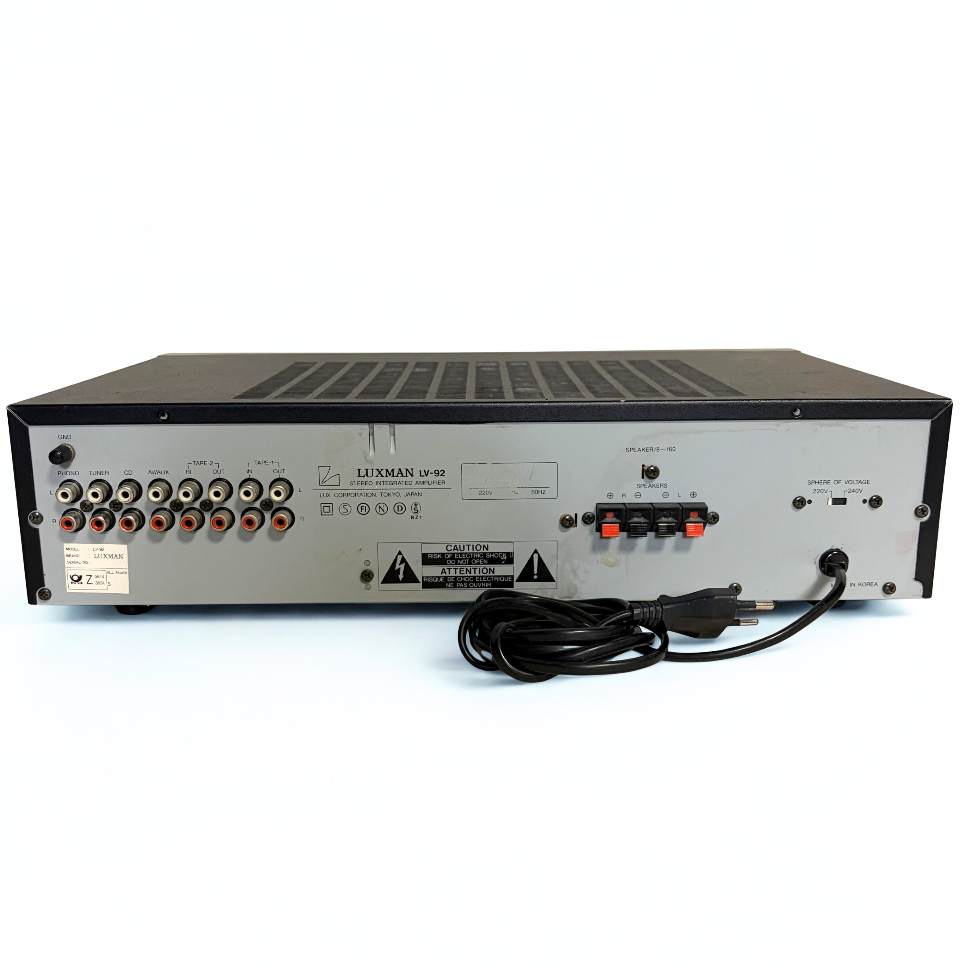 Amplificateur Luxman LV-92