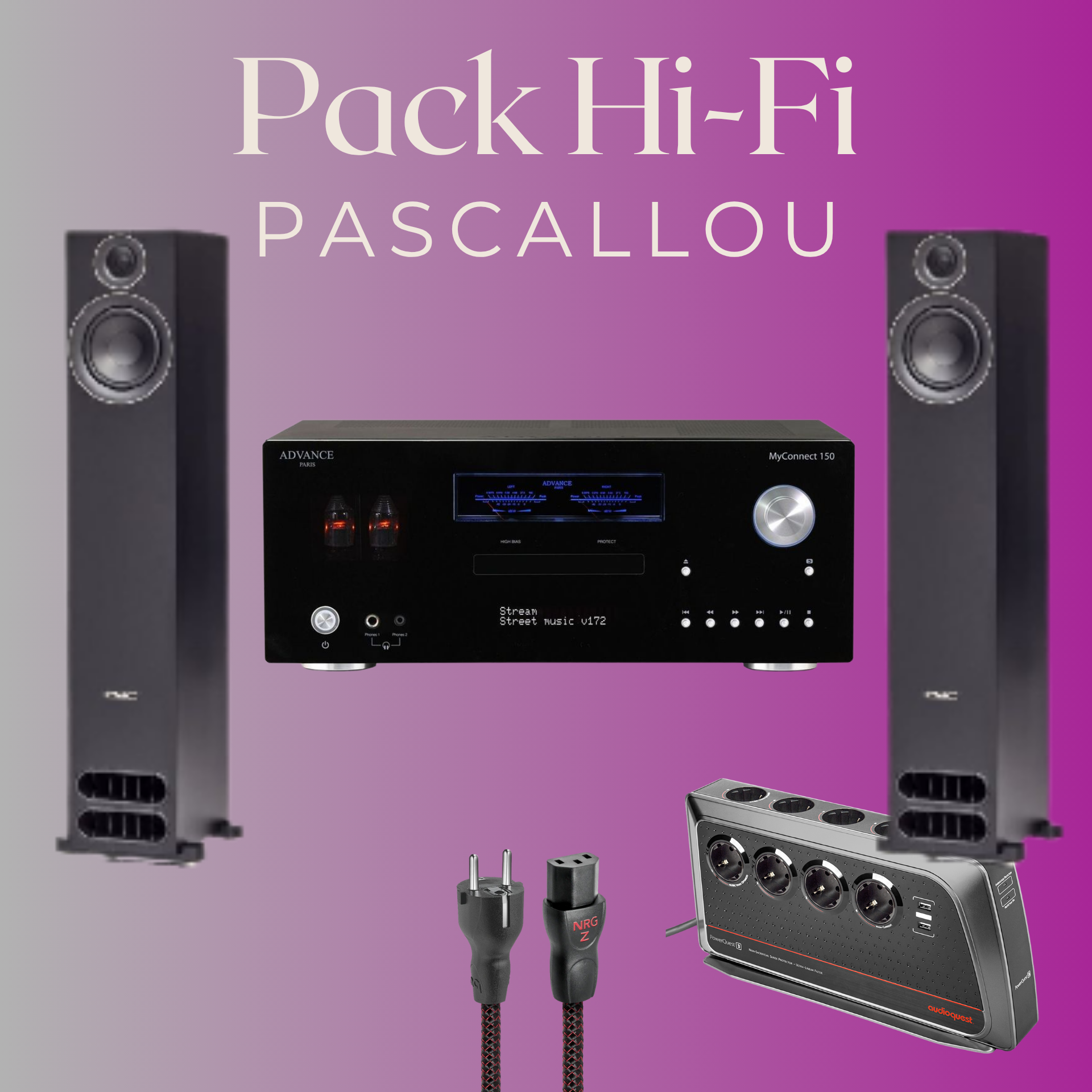 Pack Pascallou – Système Hi-Fi