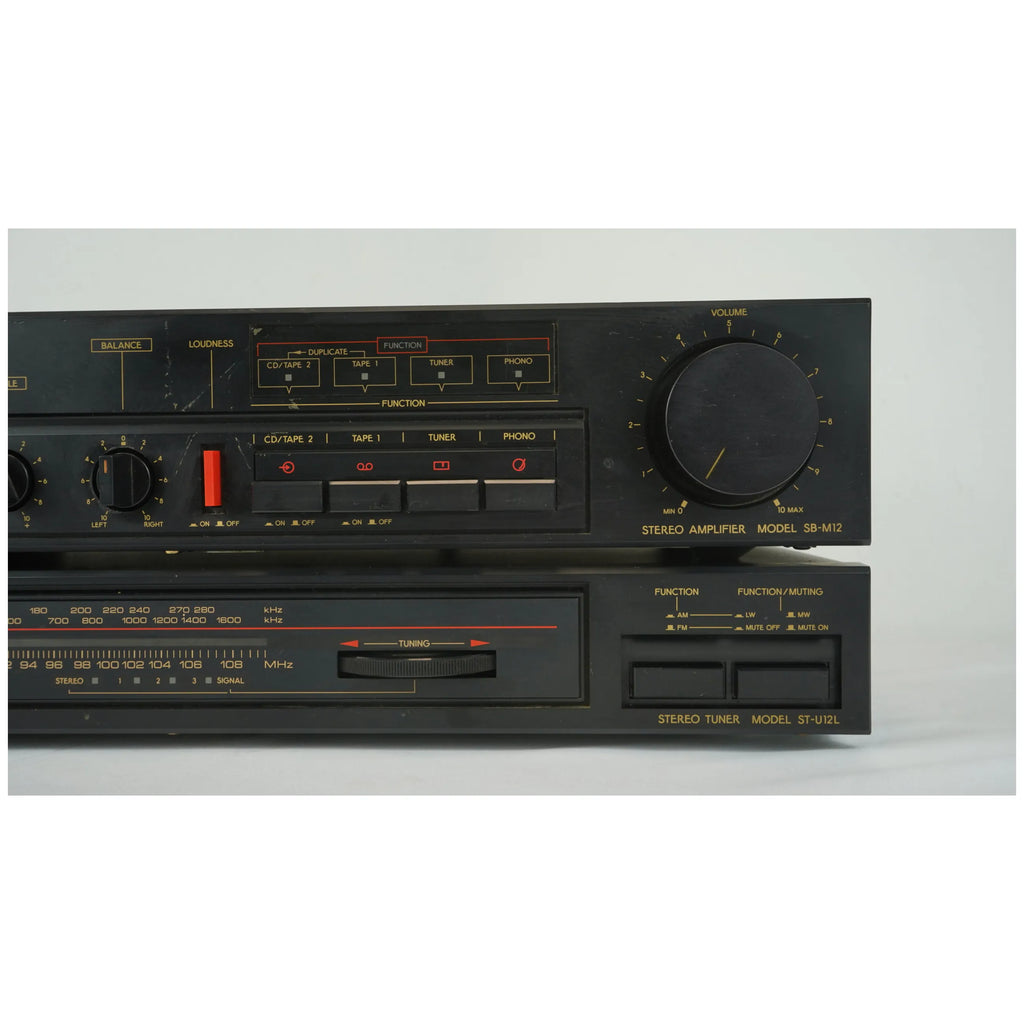 Ampli Toshiba SB-M12 et tuner Toshiba ST-U12L