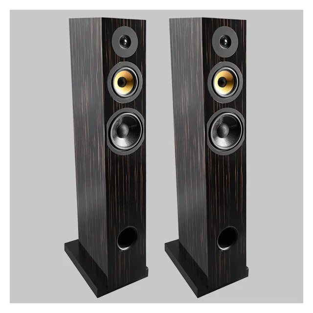 Enceinte colonne Davis Acoustics Courbet N°7 Ébène laqué