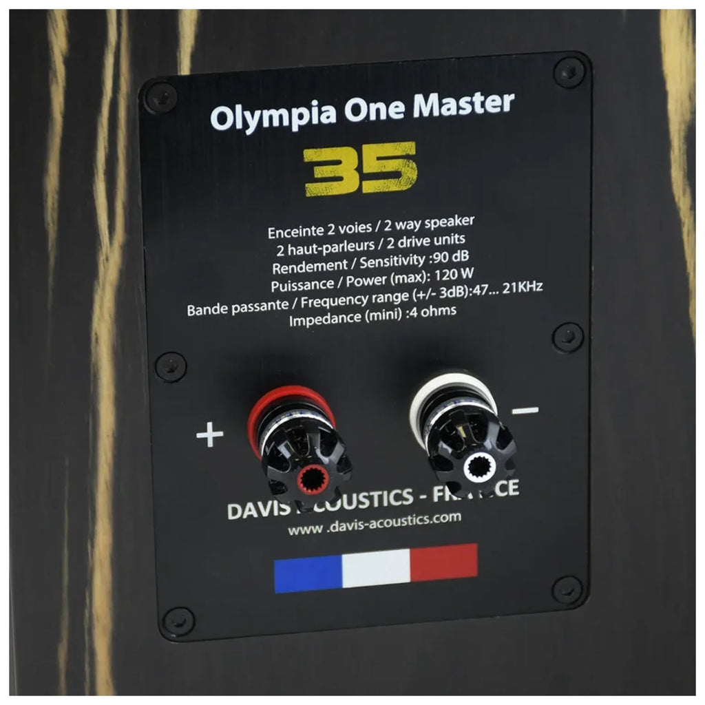 Enceinte bibliothèque Davis Acoustics Olympia One Master 35