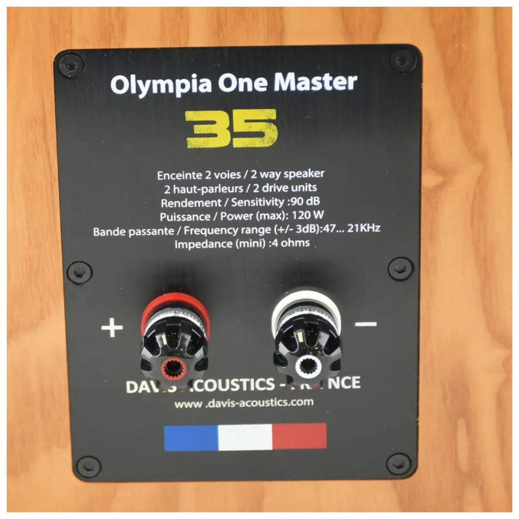 Enceinte bibliothèque Davis Acoustics Olympia One Master 35