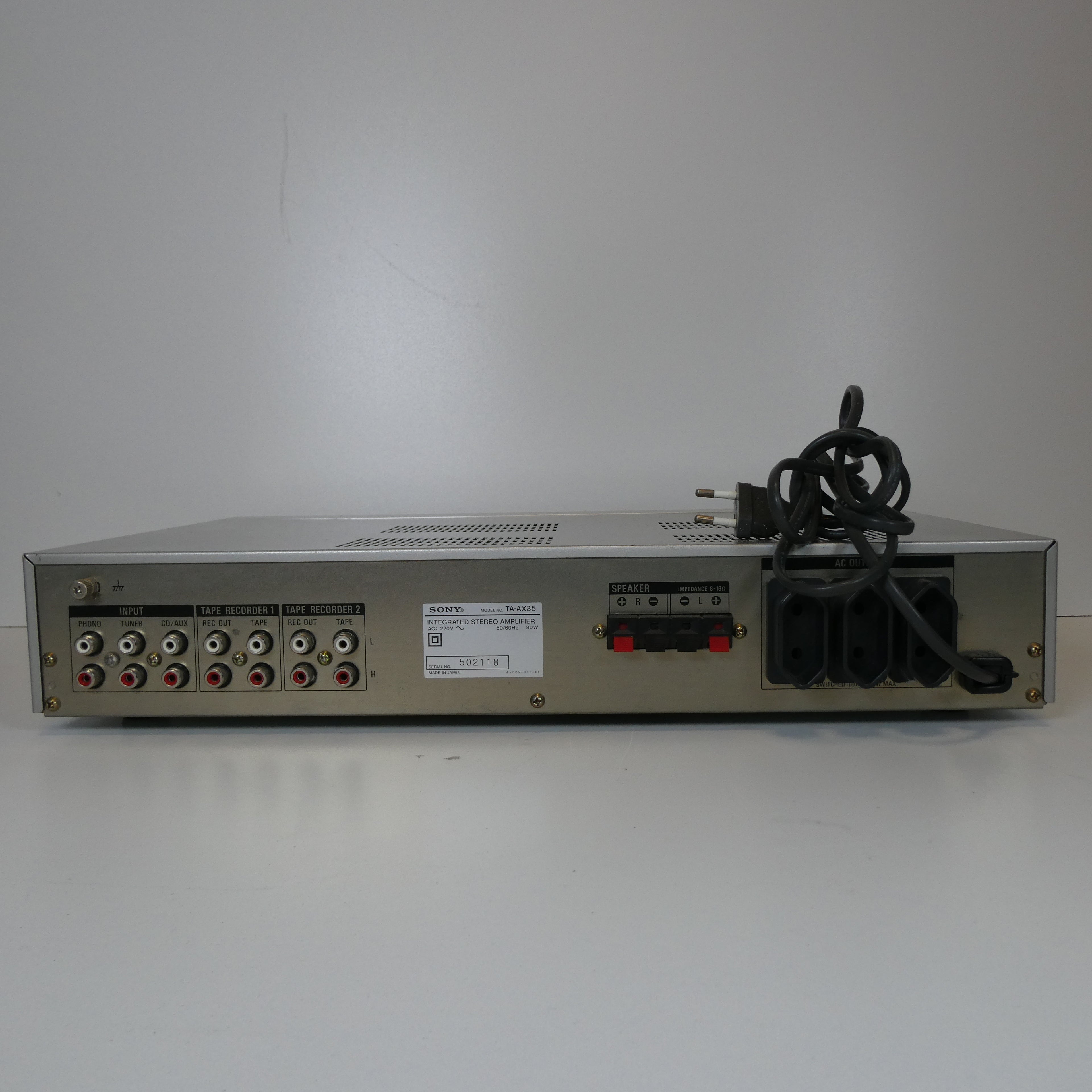 Amplificateur Sony TA-AX35