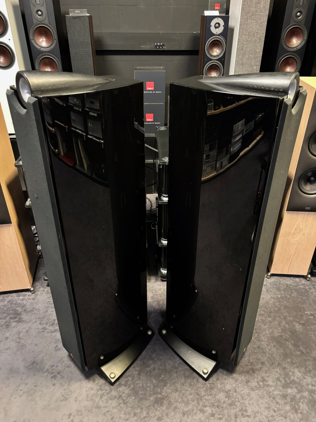 Enceintes Triangle Genese Quartet occasion