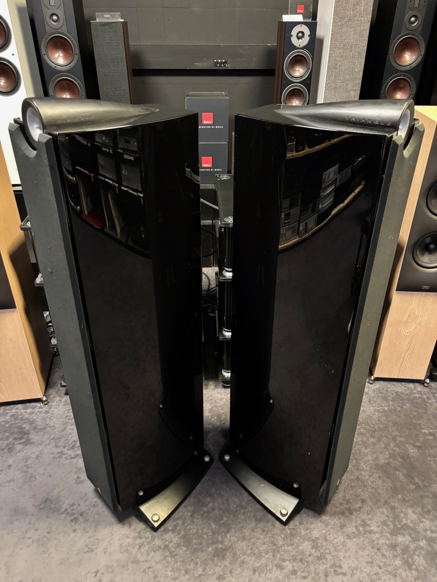 Enceintes Triangle Genese Quartet occasion