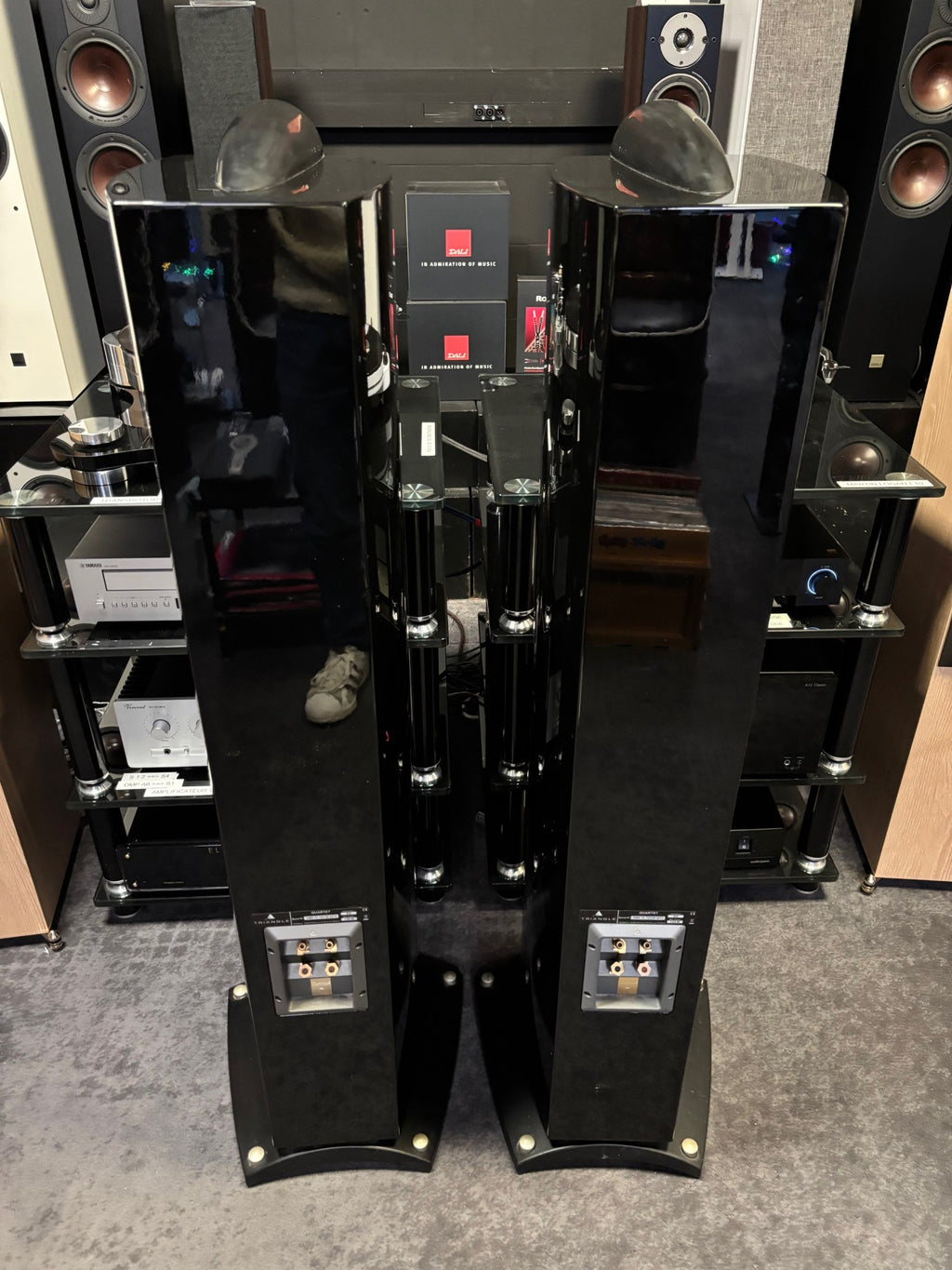 Enceintes Triangle Genese Quartet occasion