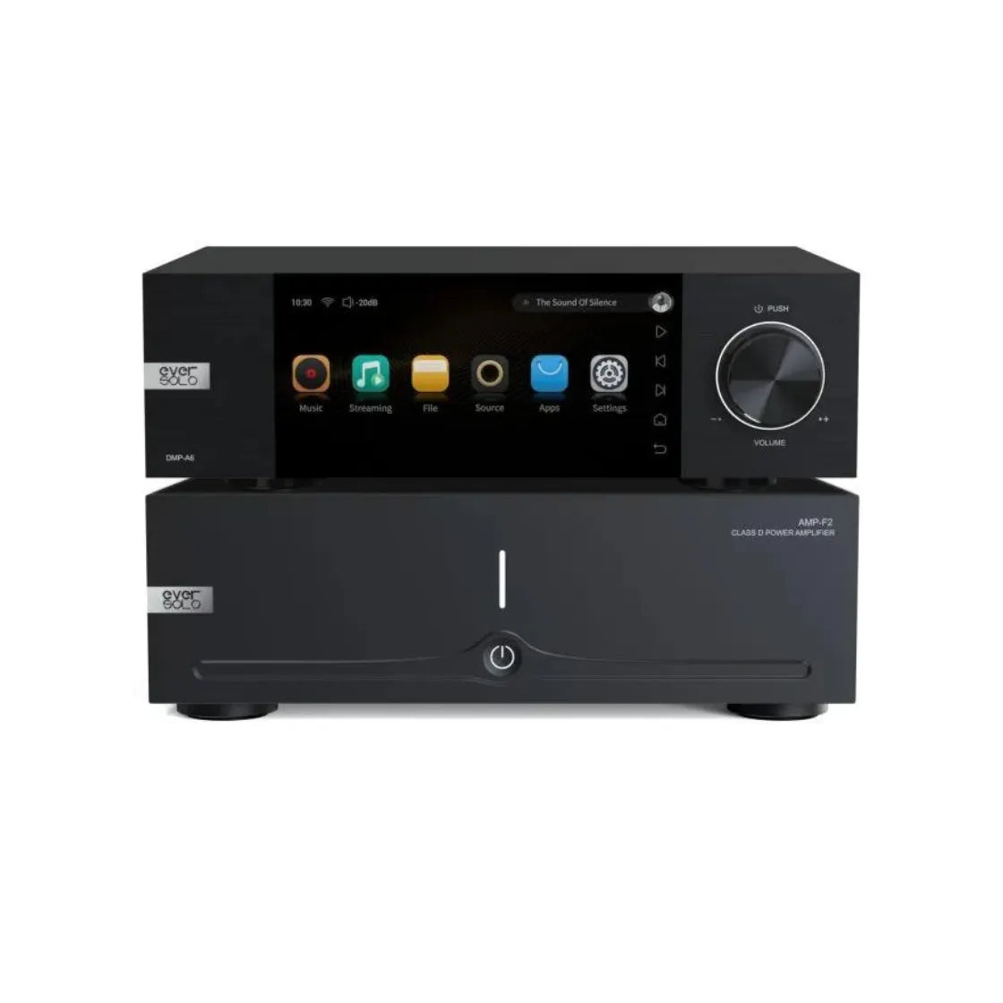 Pack Hi-Fi Eversolo DMP-A6 + Eversolo AMP-F2