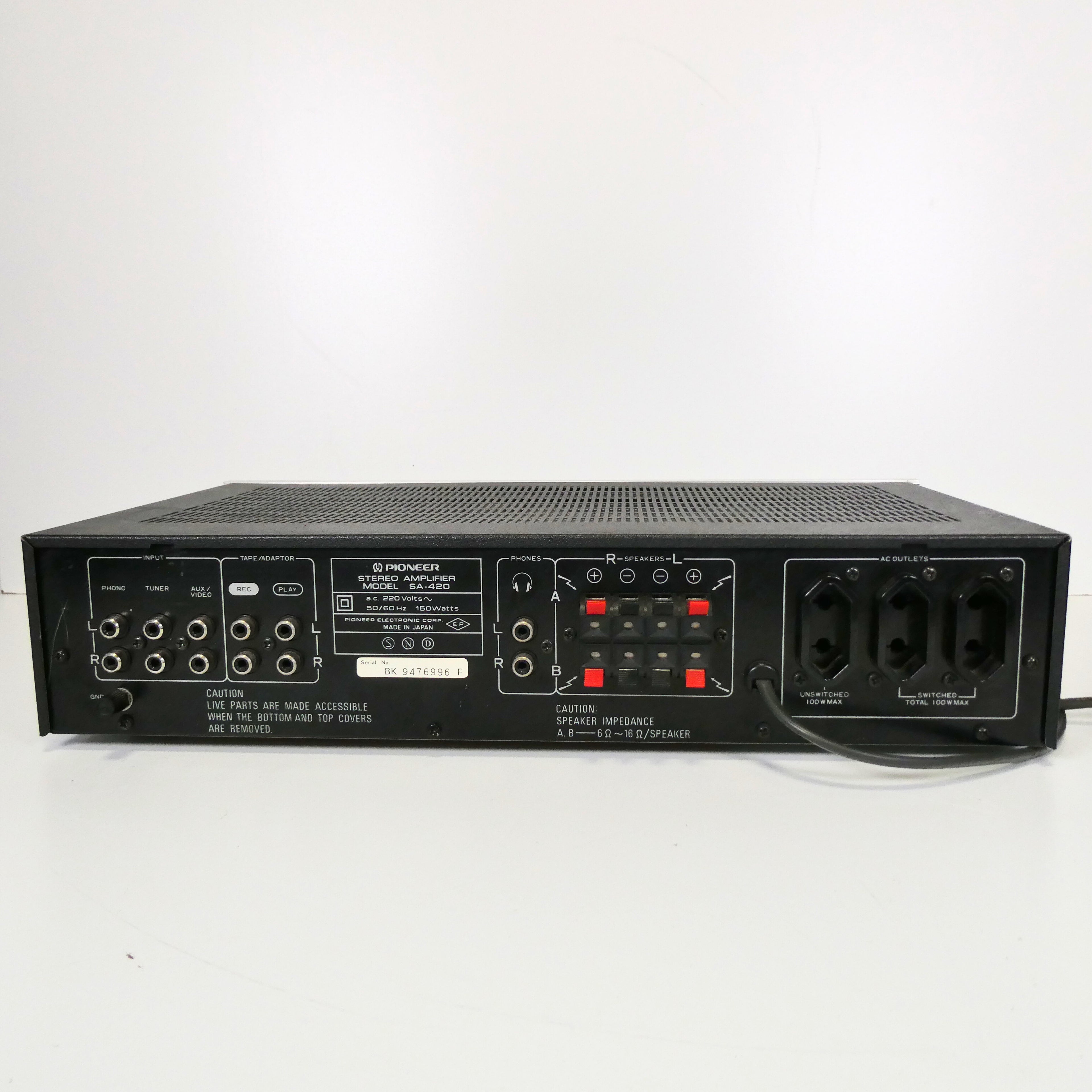 Amplificateur Pioneer SA-420