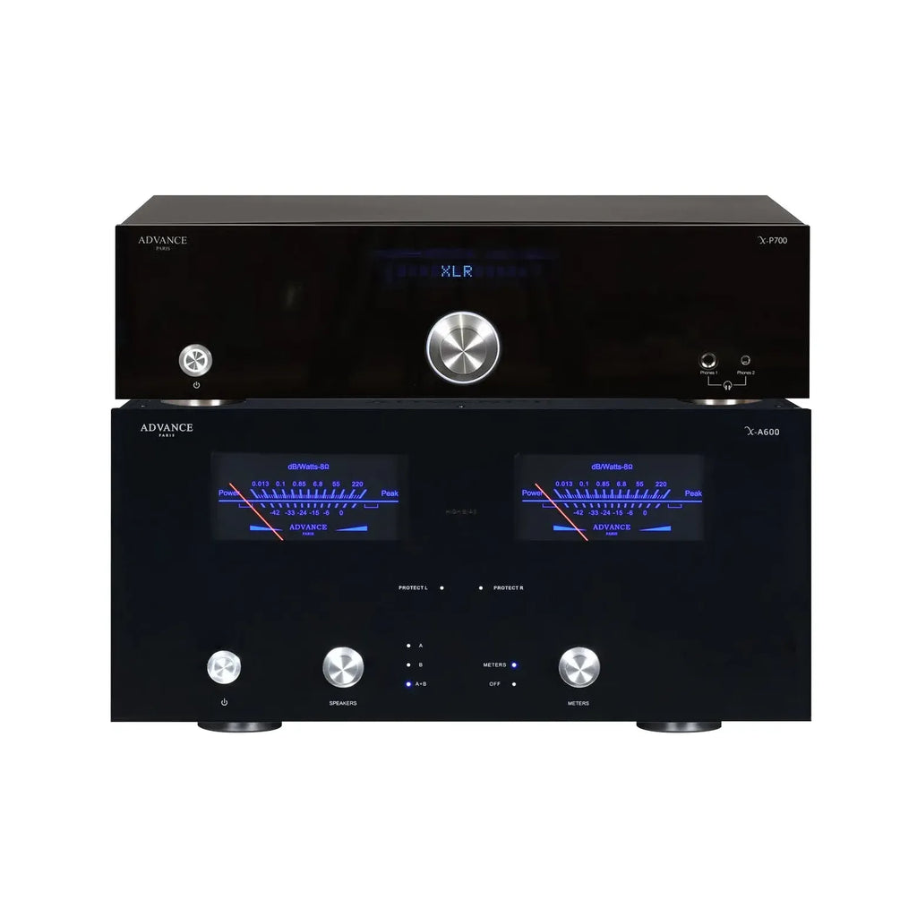Ensemble Advance Paris X-P700 (préampli) + X-A600 (amplificateur)